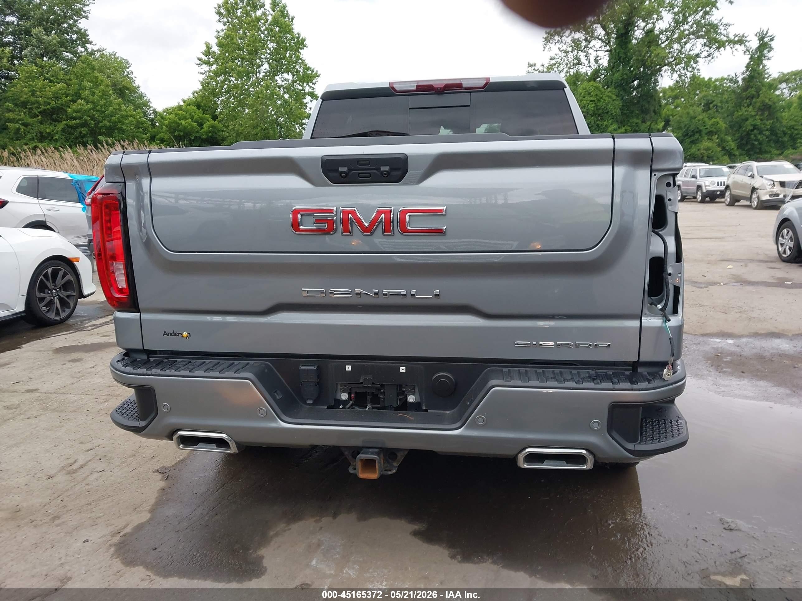 2024 Gmc Sierra 1500 Denali Silver vin: 3GTUUGE89RG107375