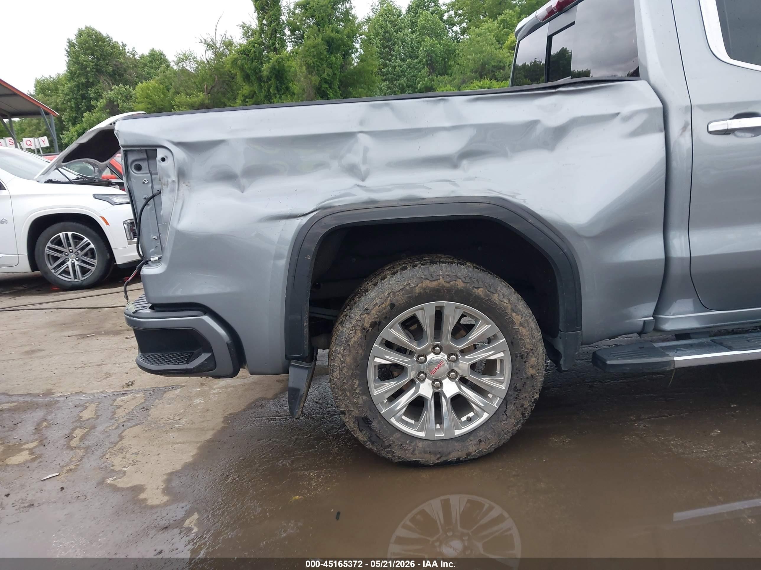 2024 Gmc Sierra 1500 Denali Silver vin: 3GTUUGE89RG107375
