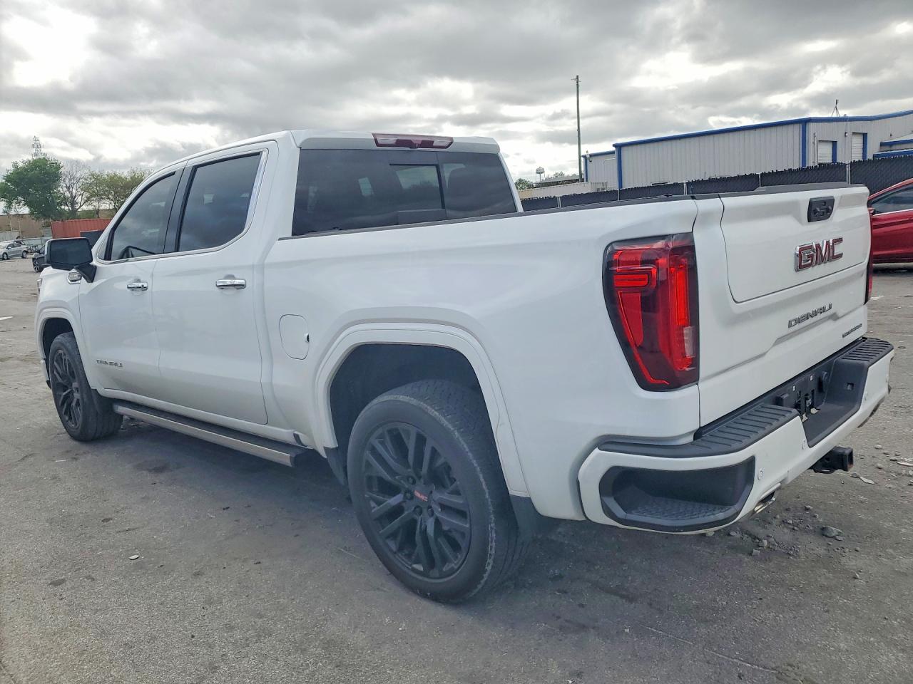 2022 Gmc Sierra K1500 Denali White vin: 3GTUUGEL2NG652610