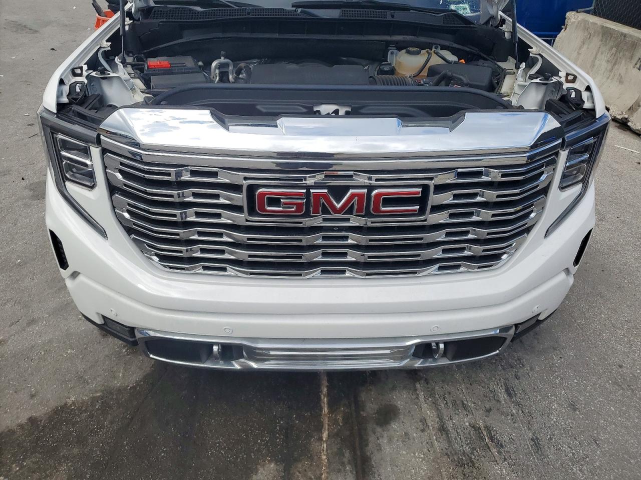 2022 Gmc Sierra K1500 Denali White vin: 3GTUUGEL2NG652610
