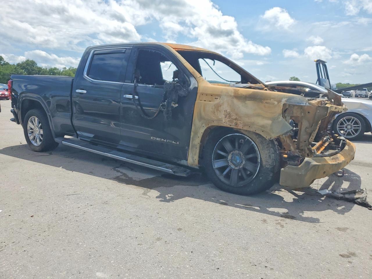 2022 Gmc Sierra K1500 Denali Black vin: 3GTUUGEL5NG657087