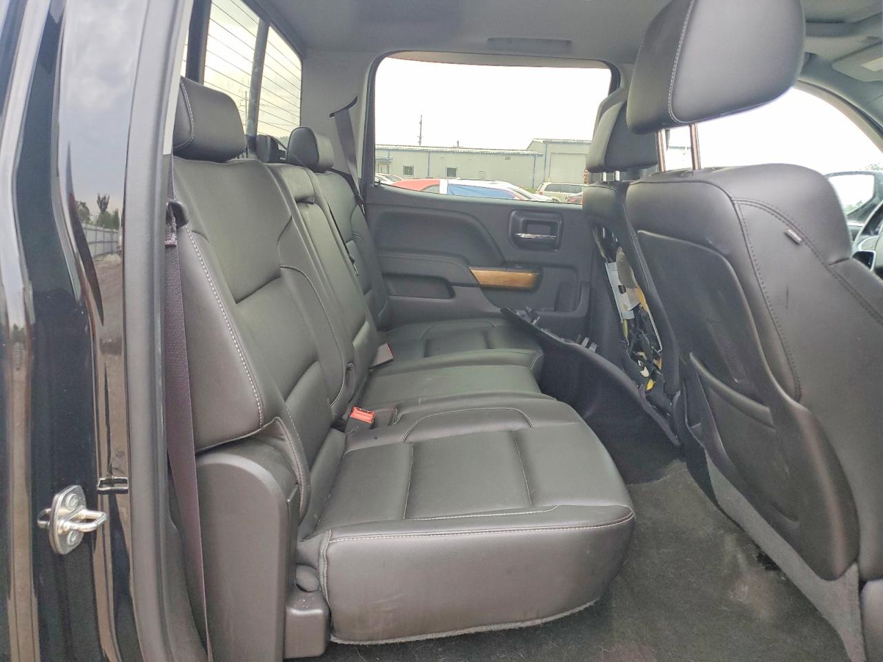 2015 Chevrolet Silverado K1500 Ltz Black vin: 3GUKSEC9FG196194