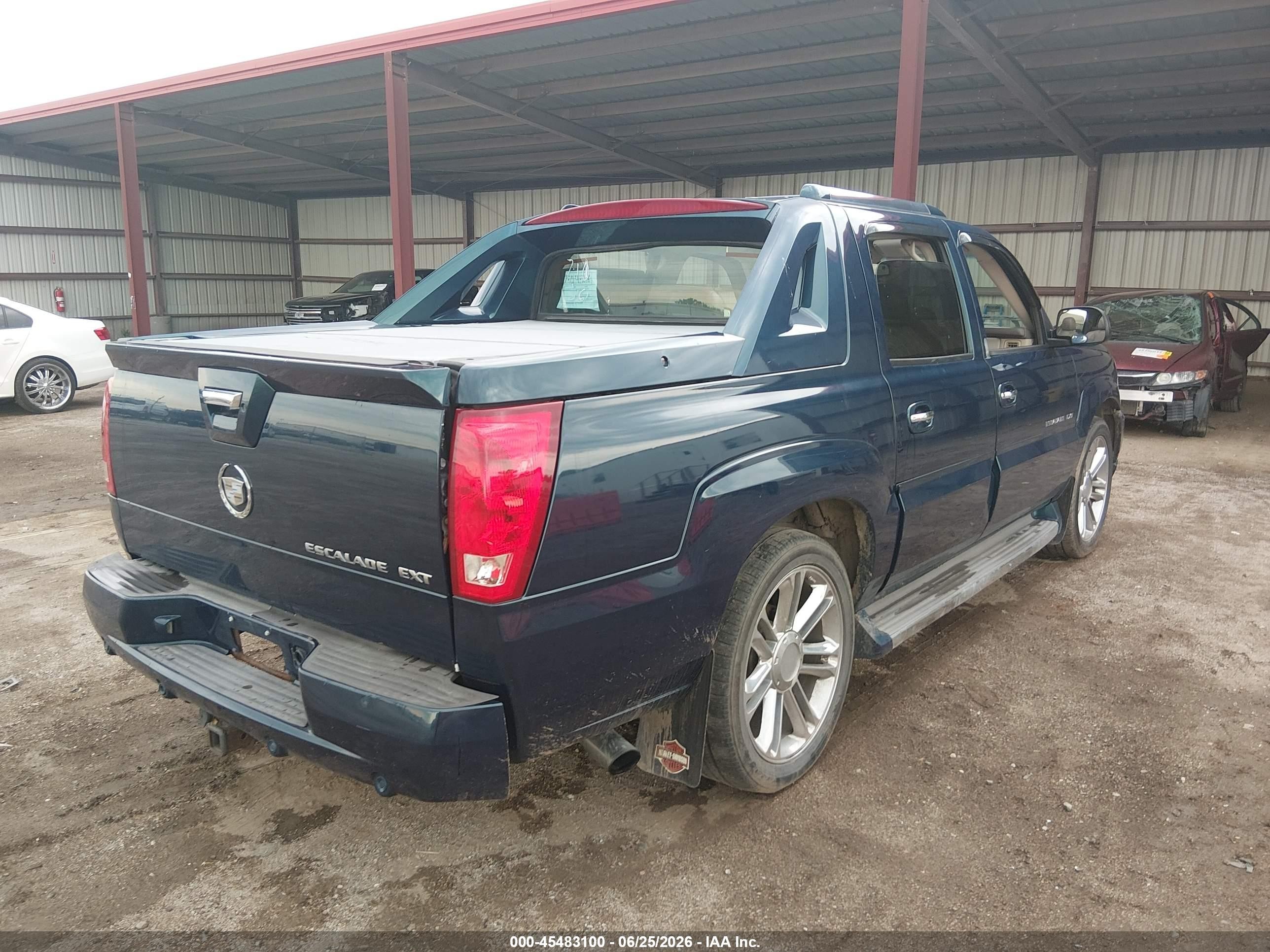 2005 Cadillac Escalade Ext Standard Dark Blue vin: 3GYEK62N15G235287