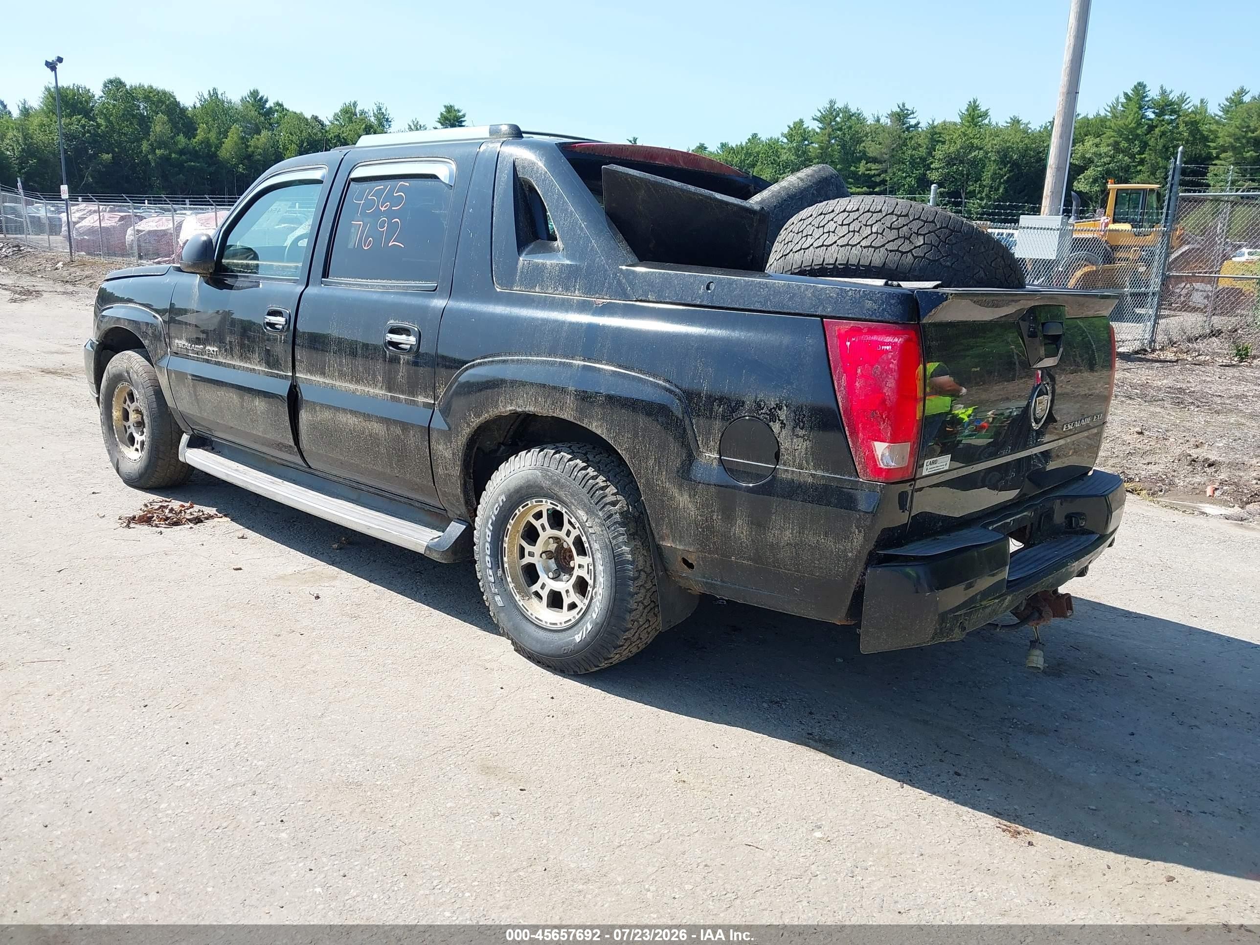 2004 Cadillac Escalade Ext Standard Black vin: 3GYEK62N44G251434