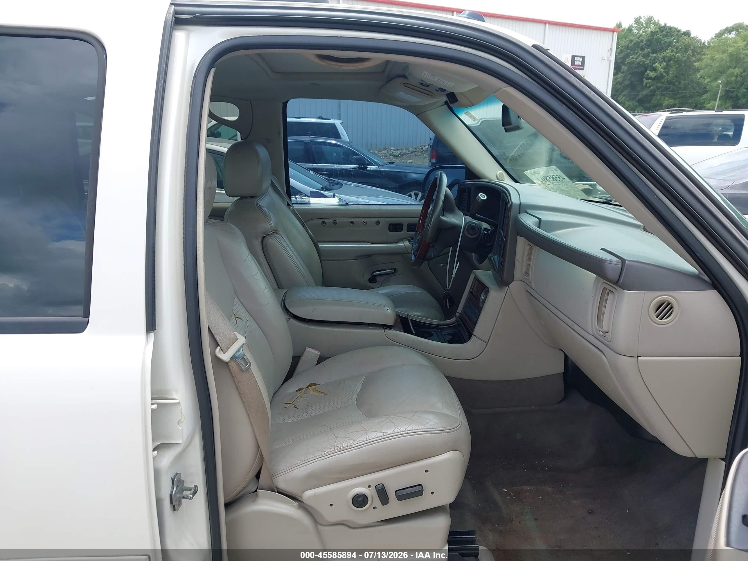 2005 Cadillac Escalade Ext Standard White vin: 3GYEK62N45G148905