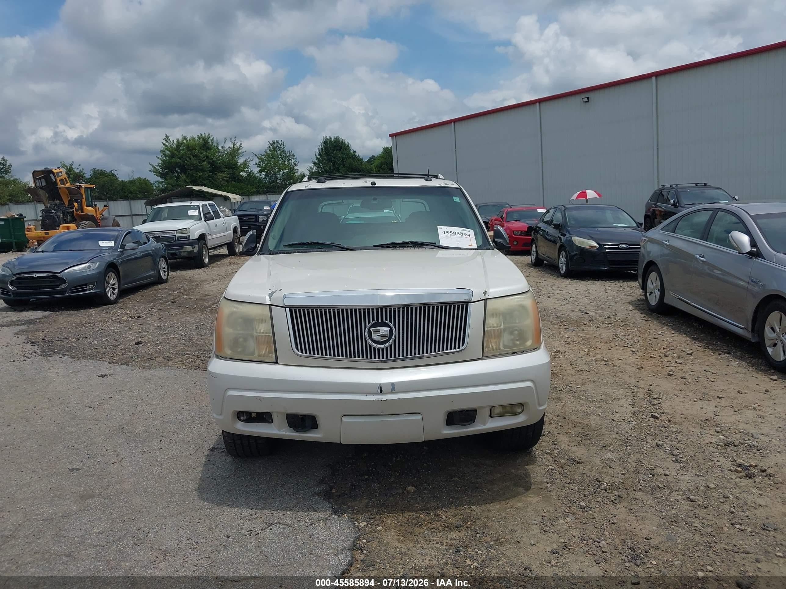 2005 Cadillac Escalade Ext Standard White vin: 3GYEK62N45G148905