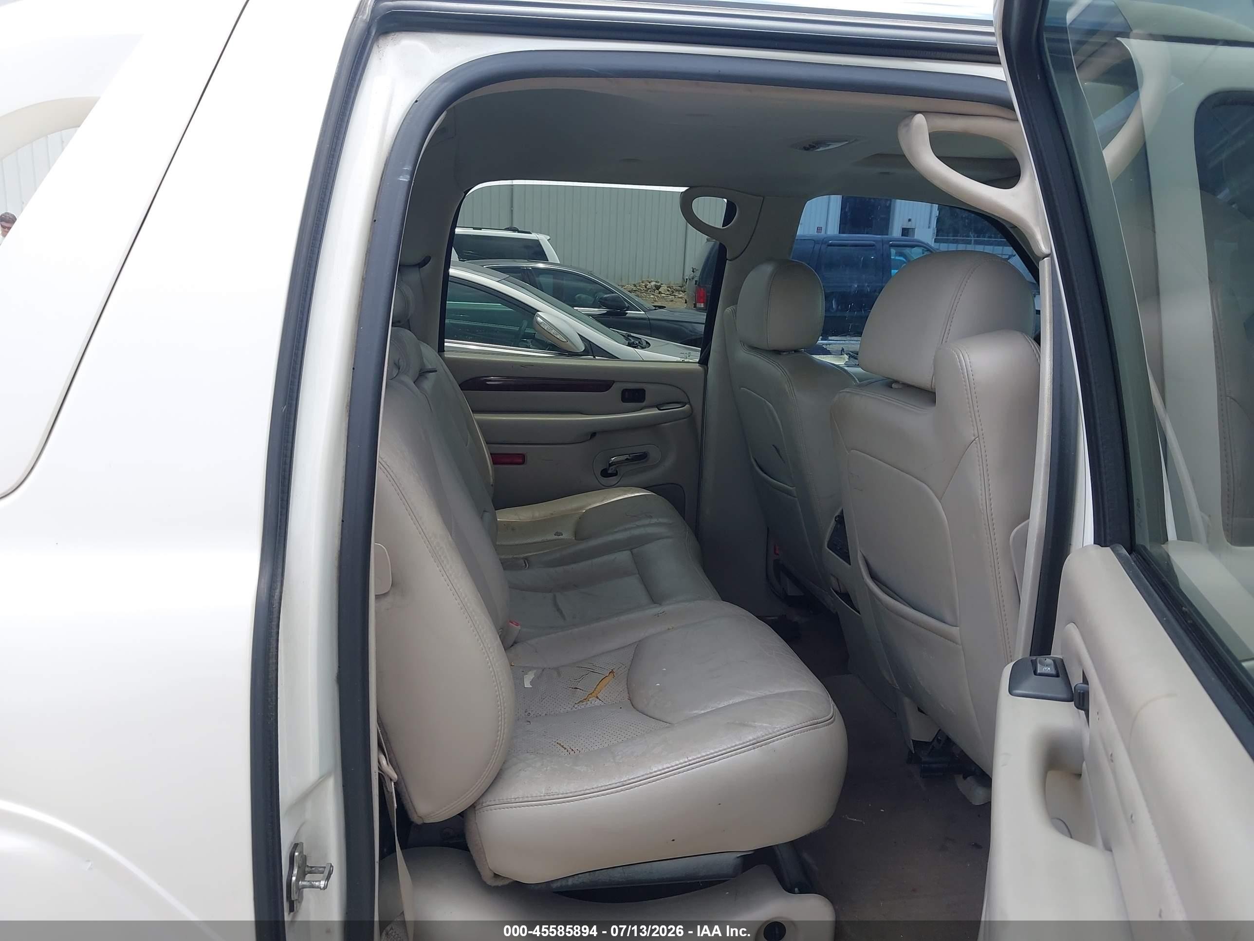 2005 Cadillac Escalade Ext Standard White vin: 3GYEK62N45G148905