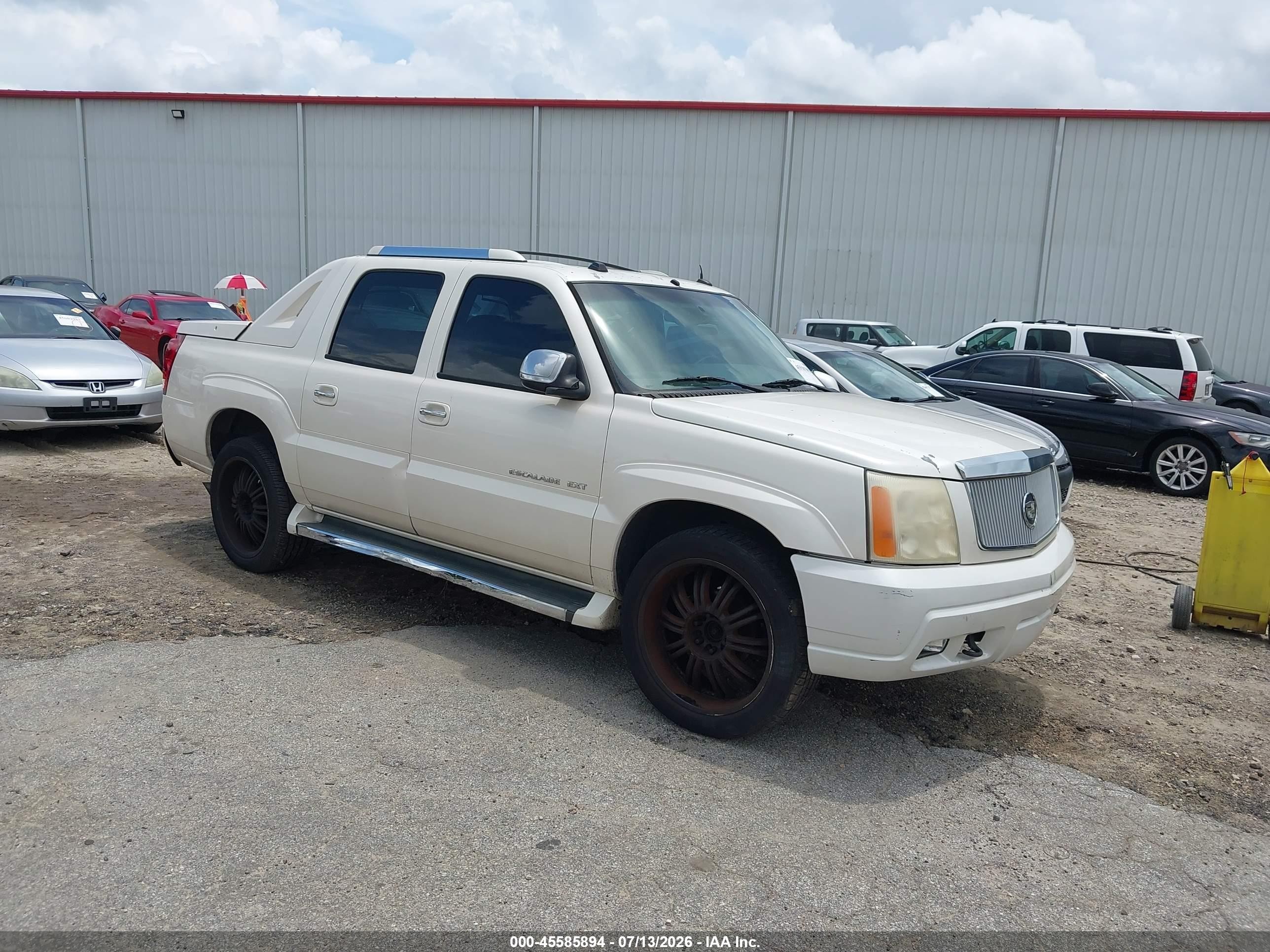 2005 Cadillac Escalade Ext Standard White vin: 3GYEK62N45G148905