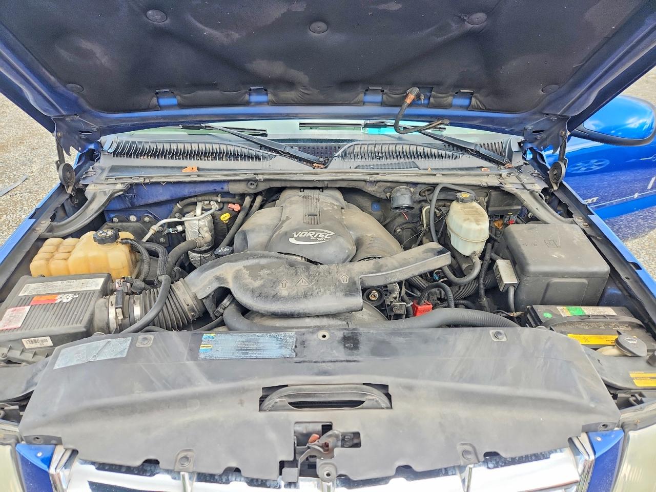 2004 Cadillac Escalade Ext Blue vin: 3GYEK62N64G134681