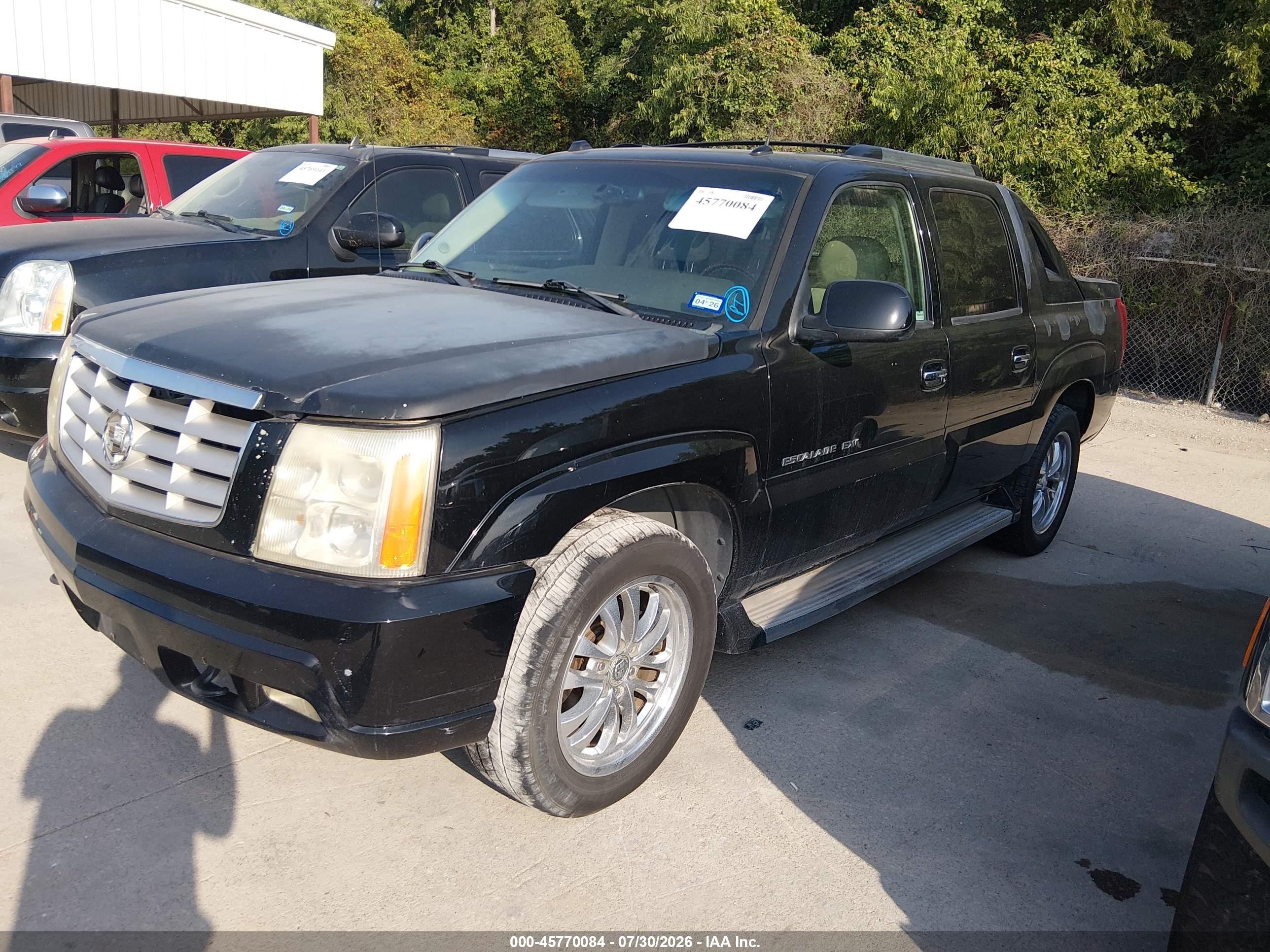2005 Cadillac Escalade Ext Standard Black vin: 3GYEK62N65G249167