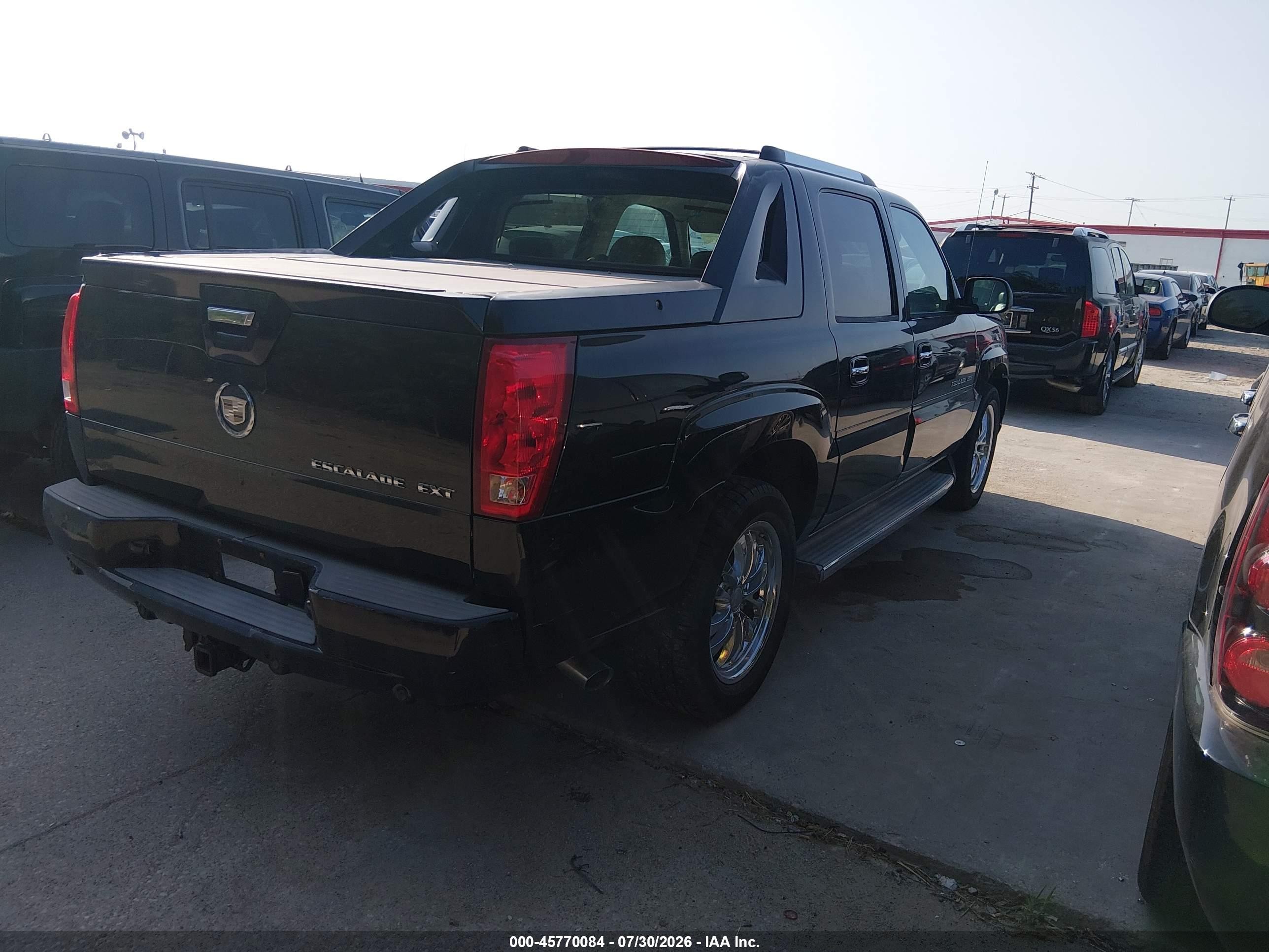2005 Cadillac Escalade Ext Standard Black vin: 3GYEK62N65G249167