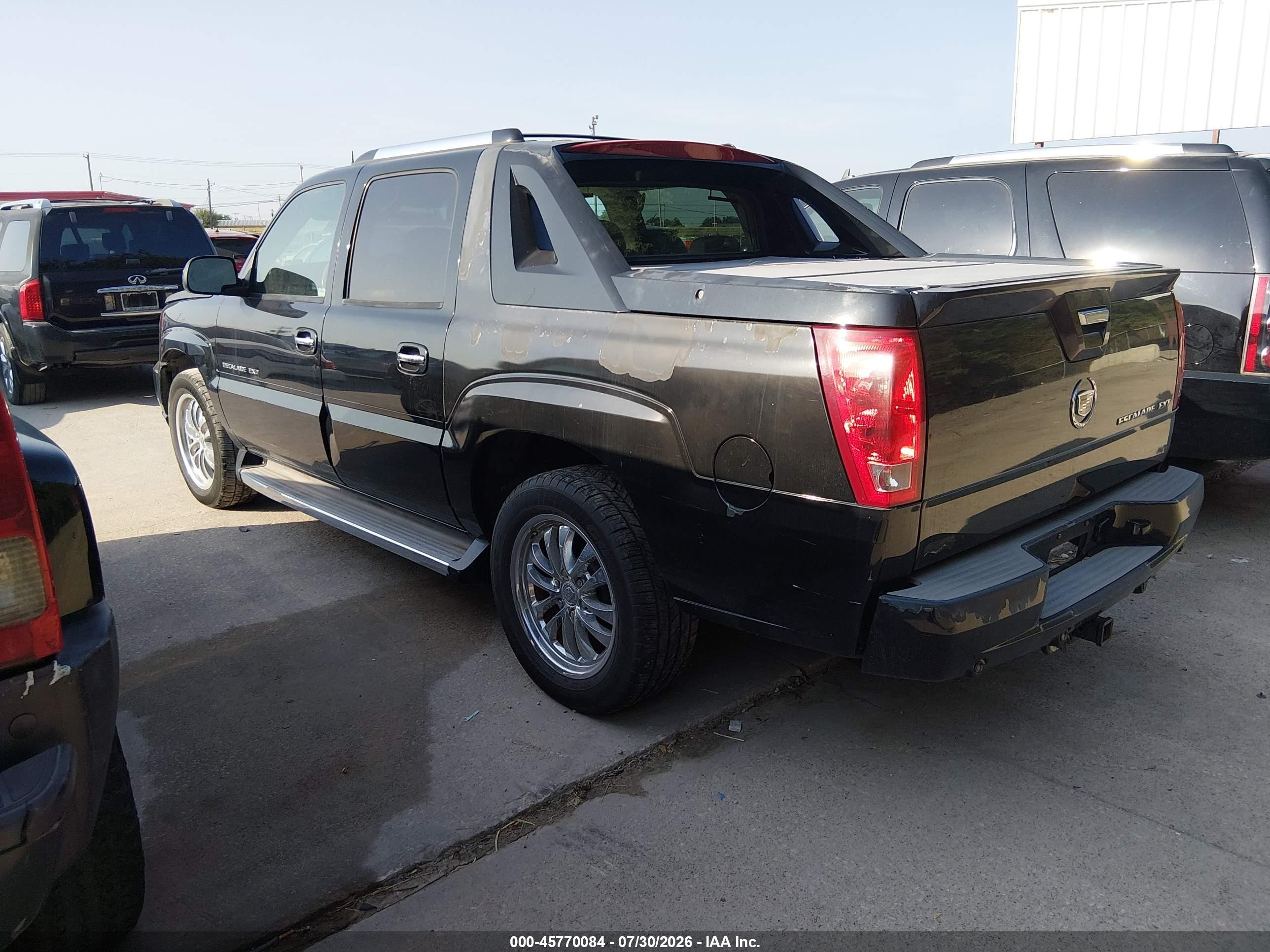 2005 Cadillac Escalade Ext Standard Black vin: 3GYEK62N65G249167