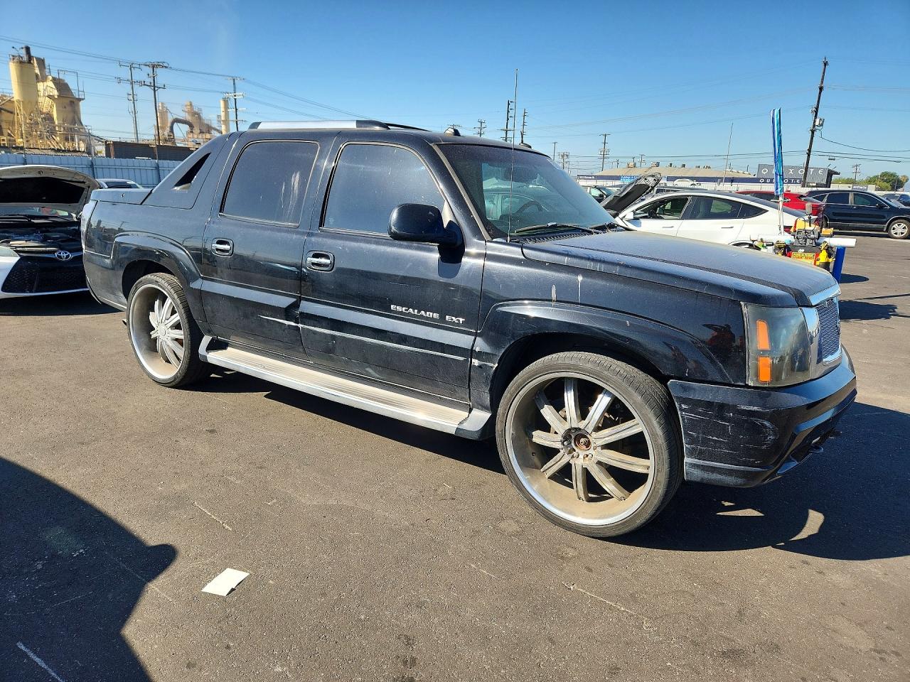2004 Cadillac Escalade Ext Black vin: 3GYEK62N74G165096