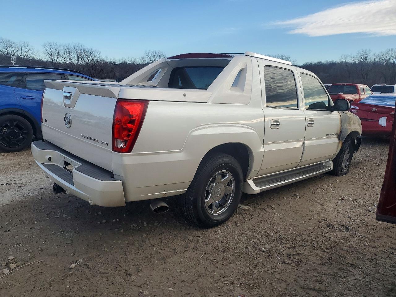 2004 Cadillac Escalade Белый vin: 3GYEK62N84G303941