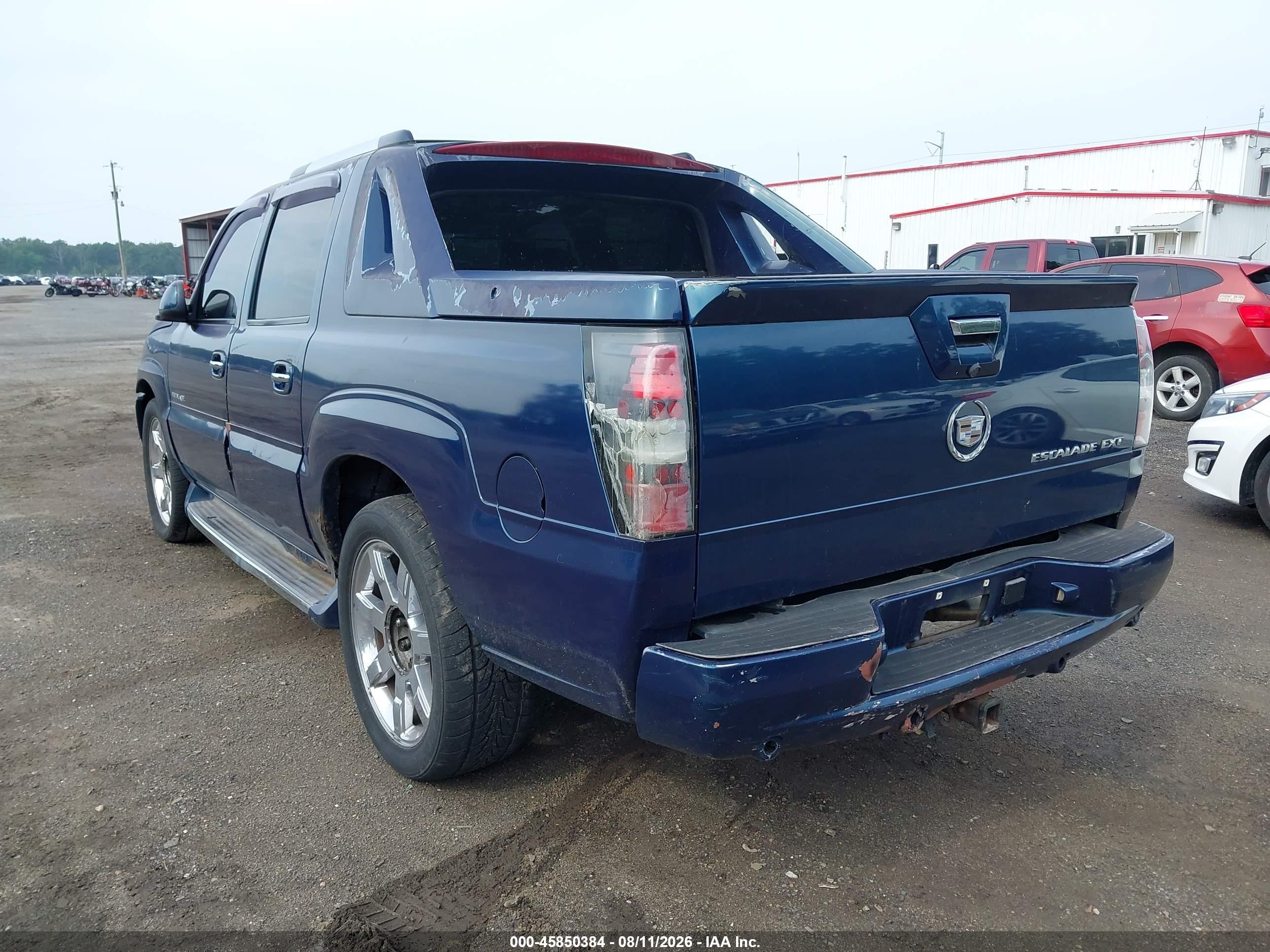 2004 Cadillac Escalade Ext Standard Blue vin: 3GYEK62N94G160045