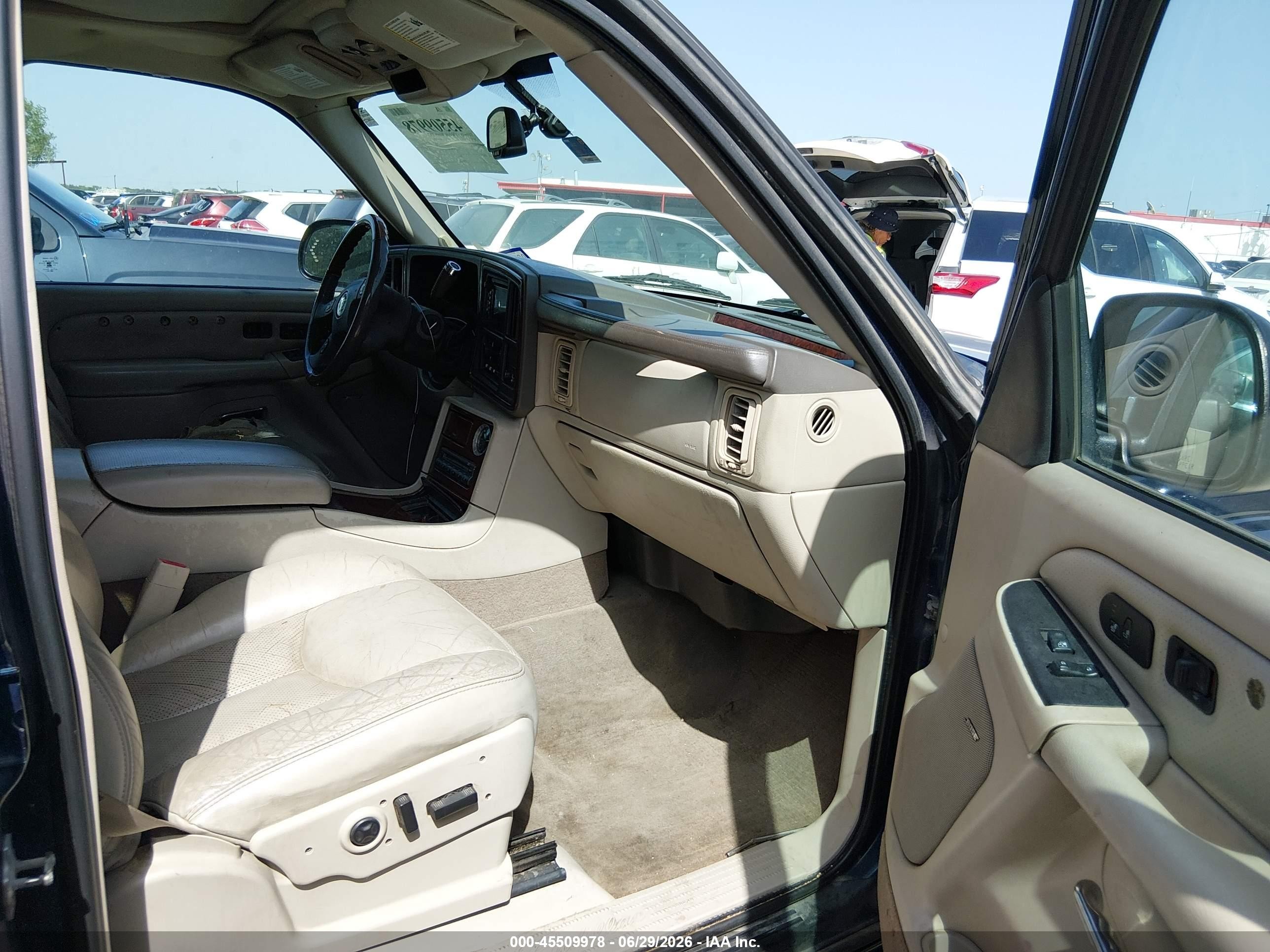 2005 Cadillac Escalade Ext Standard Blue vin: 3GYEK62N95G239586