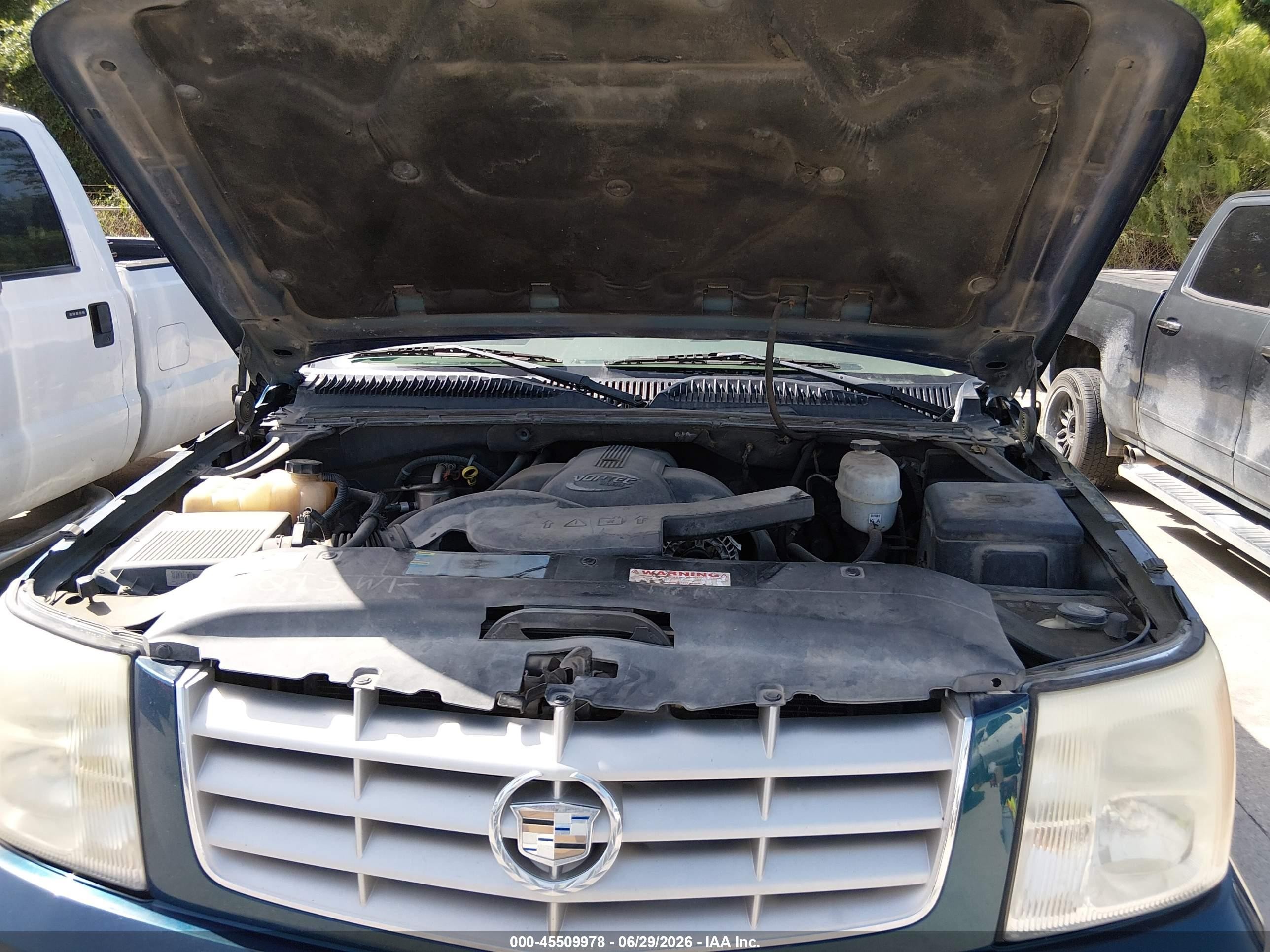 2005 Cadillac Escalade Ext Standard Blue vin: 3GYEK62N95G239586