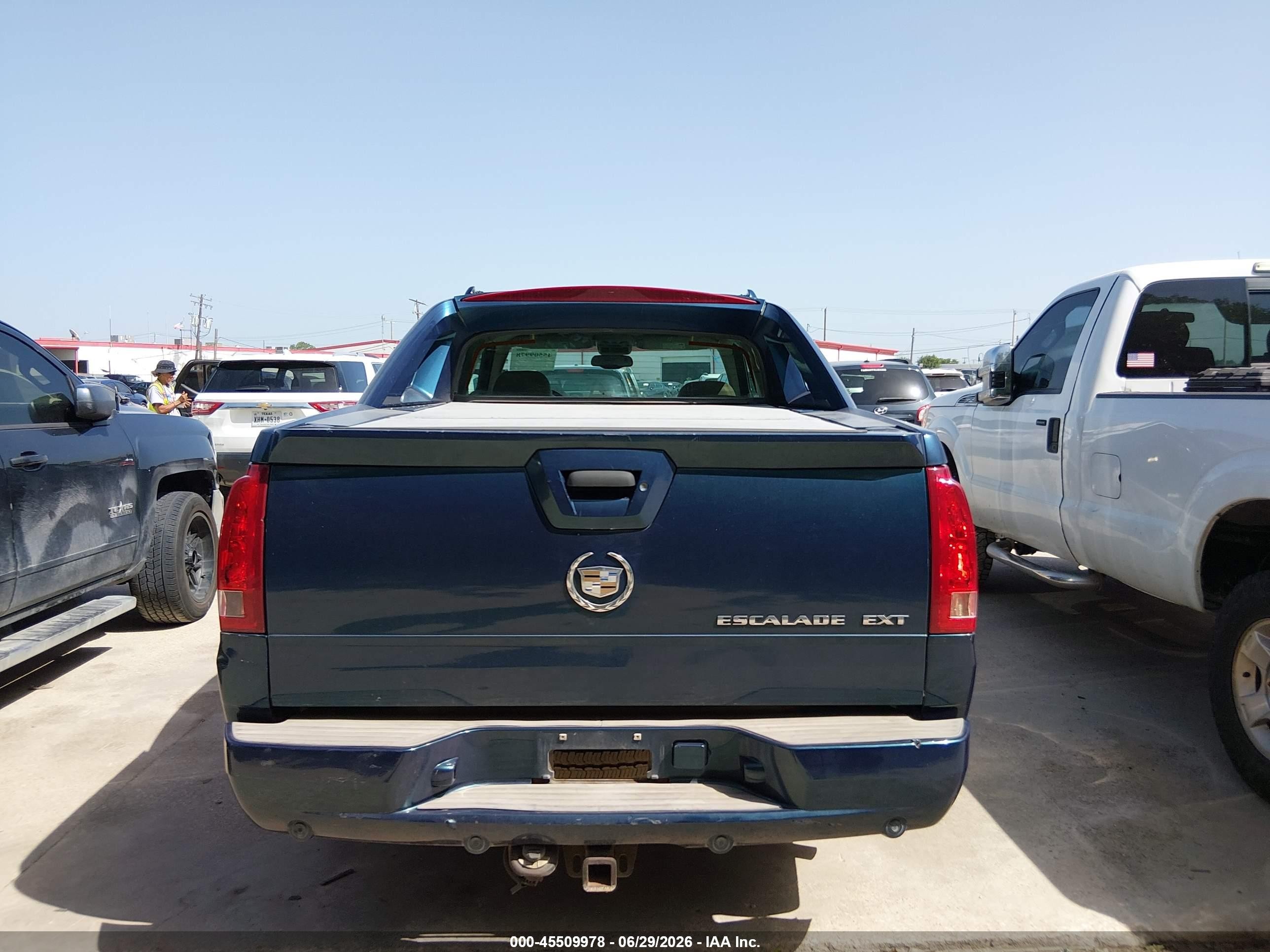 2005 Cadillac Escalade Ext Standard Blue vin: 3GYEK62N95G239586