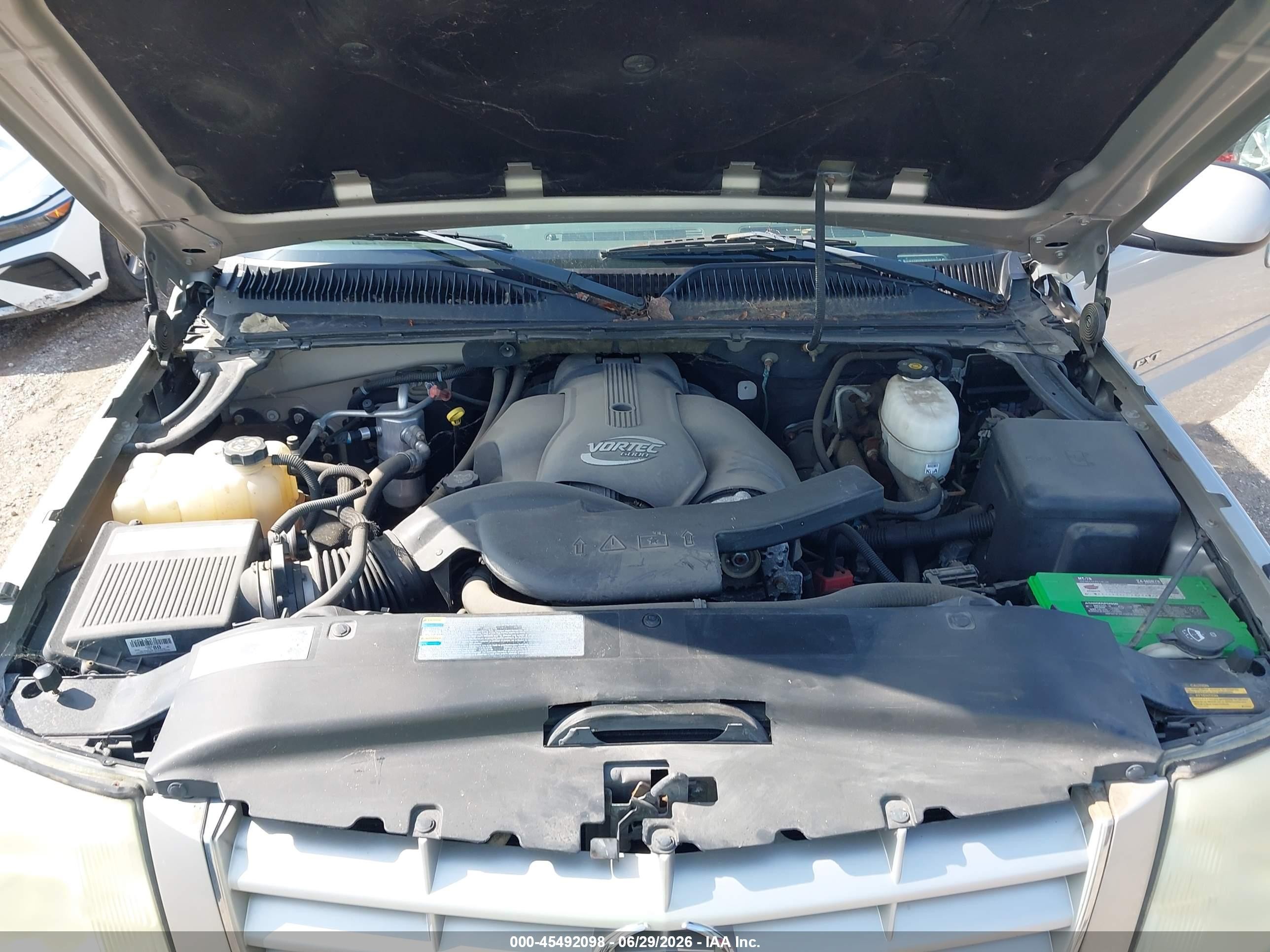 2005 Cadillac Escalade Ext Standard Серебряный vin: 3GYEK62NX5G148570