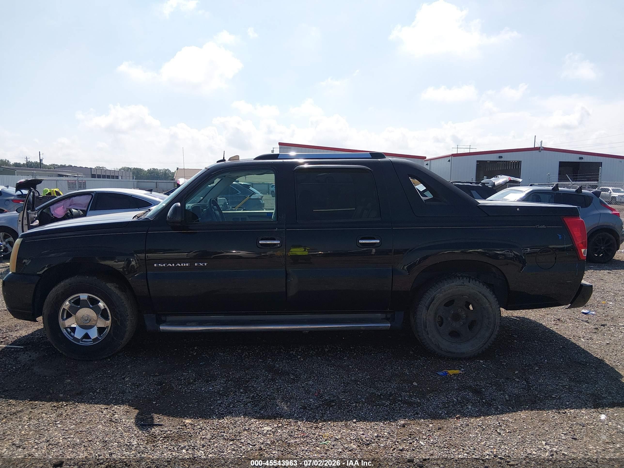 2003 Cadillac Escalade Ext Standard Black vin: 3GYEK63N33G102073