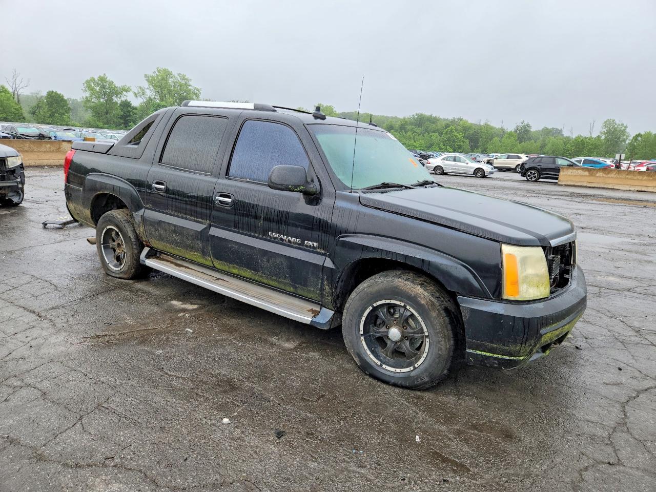 2003 Cadillac Escalade Ext Black vin: 3GYEK63N43G101918