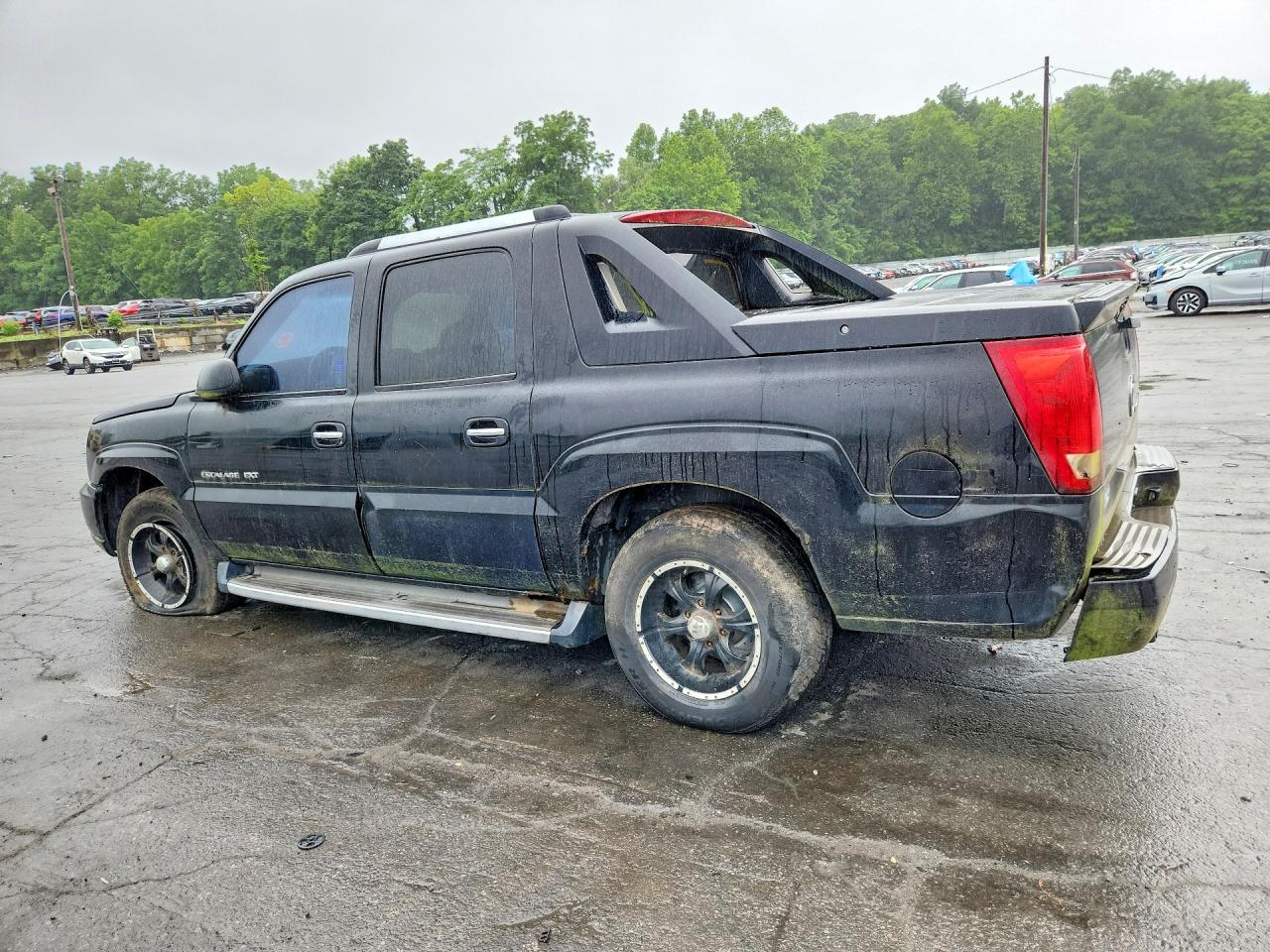 2003 Cadillac Escalade Ext Black vin: 3GYEK63N43G101918