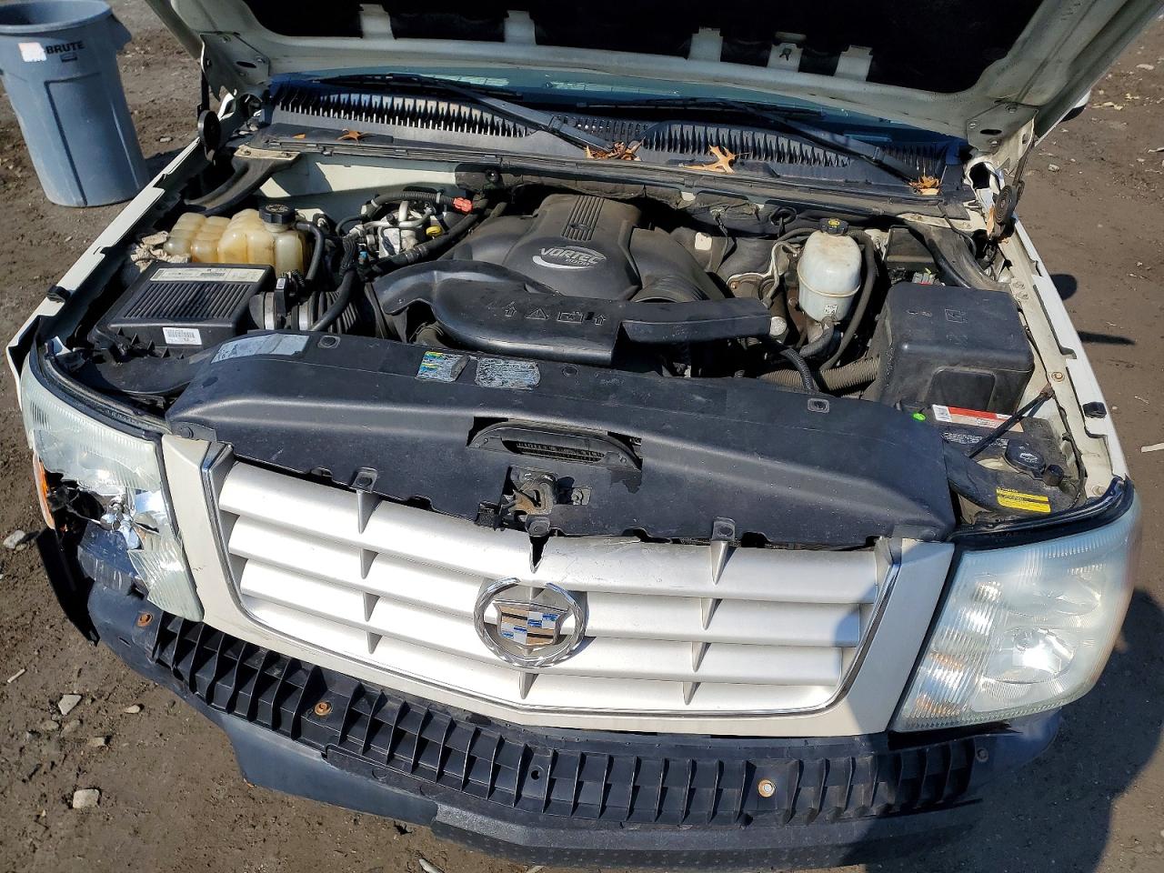2003 Cadillac Escalade Ext White vin: 3GYEK63N53G235191