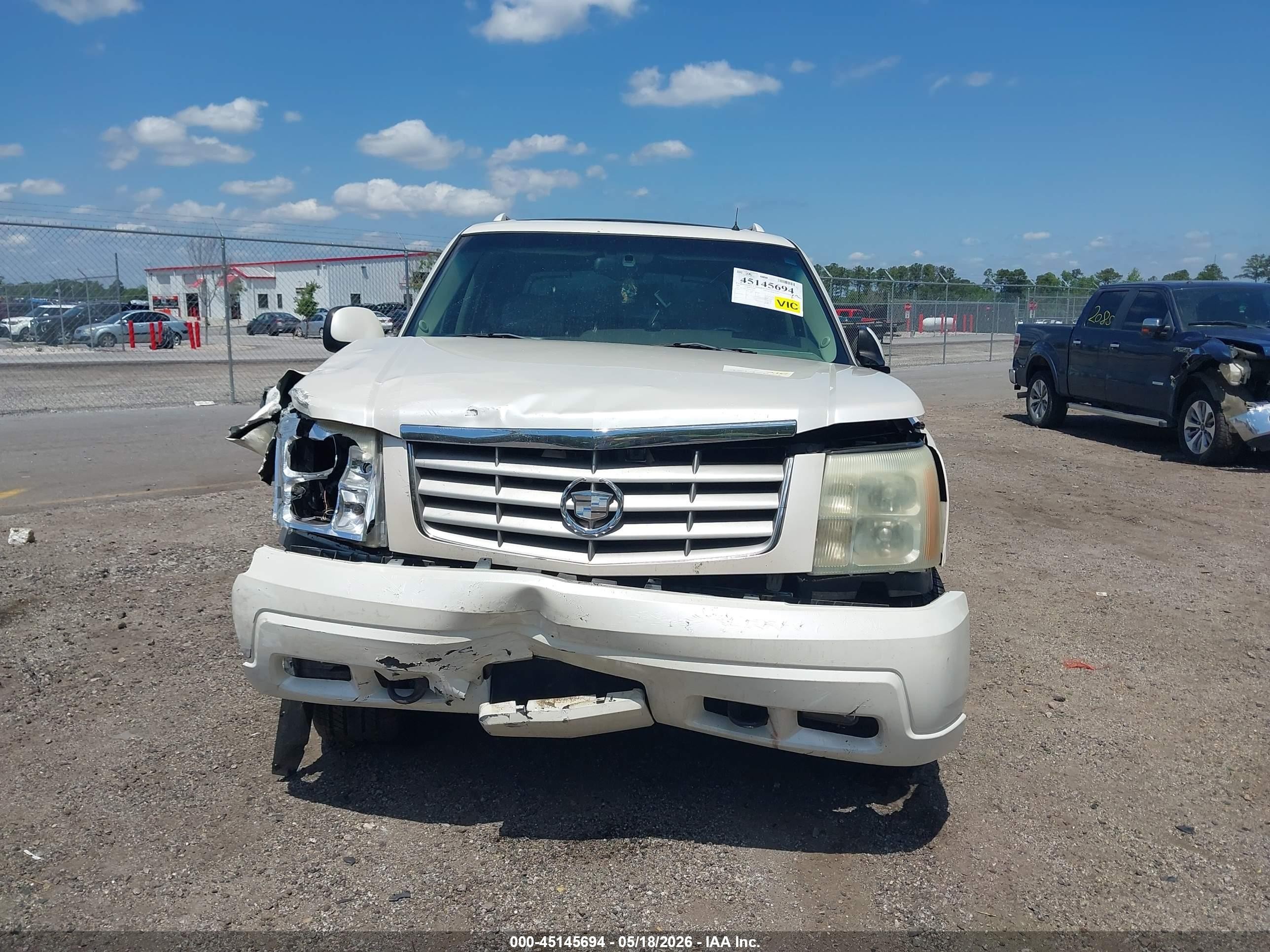 2002 Cadillac Escalade Ext Standard Cream vin: 3GYEK63N62G274354