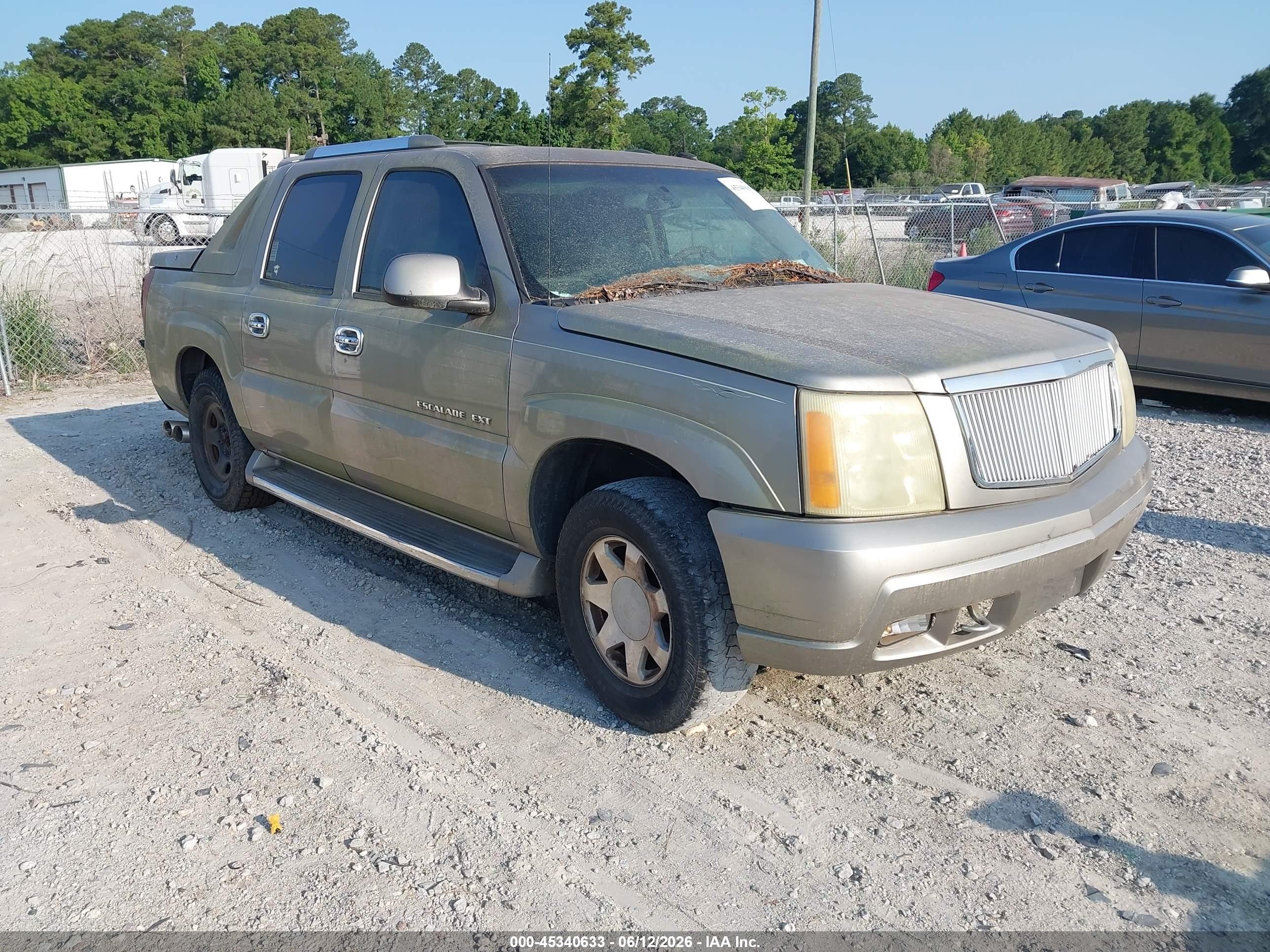 2003 Cadillac Escalade Ext Standard Champagne vin: 3GYEK63N73G107874