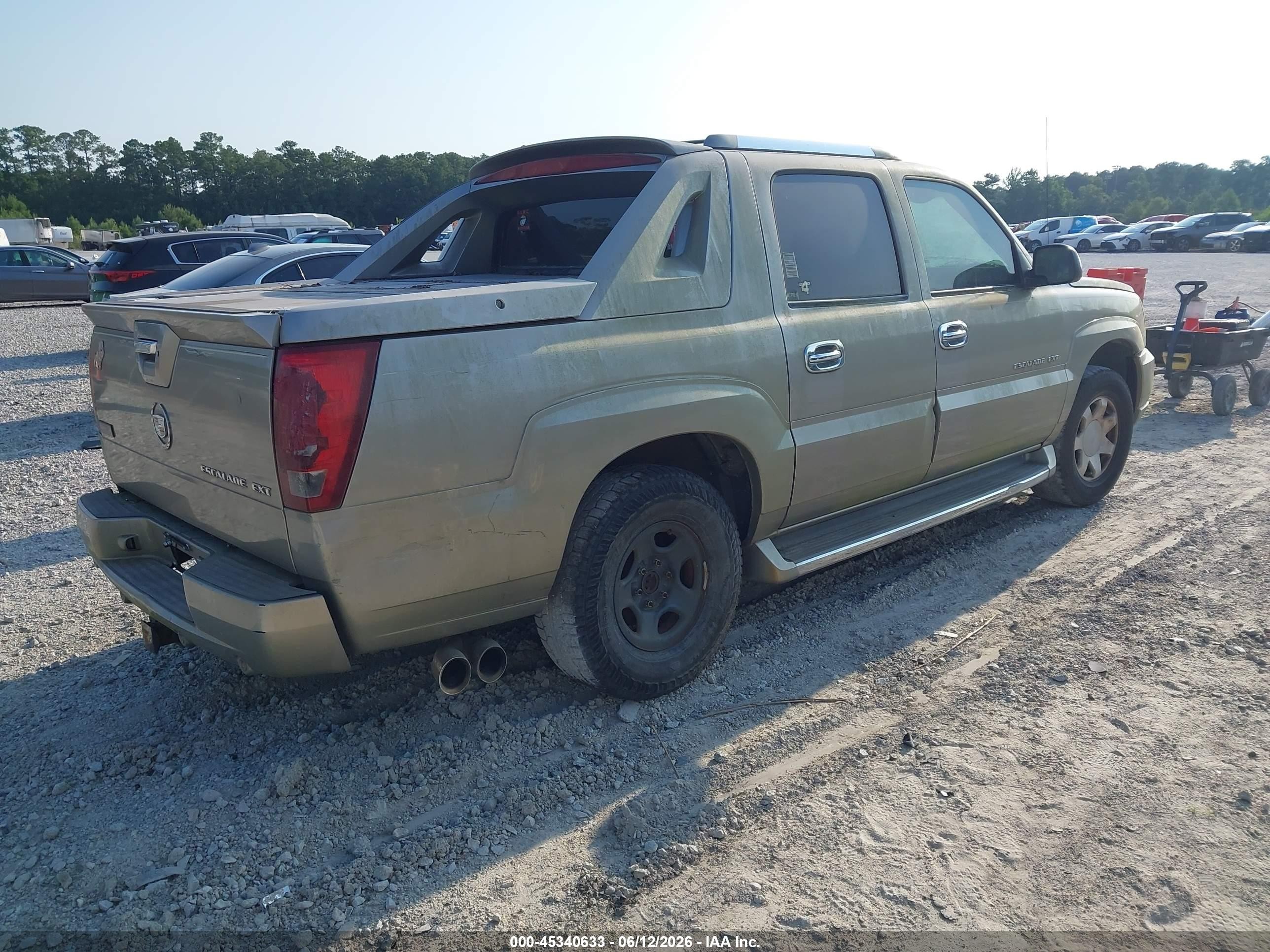 2003 Cadillac Escalade Ext Standard Champagne vin: 3GYEK63N73G107874