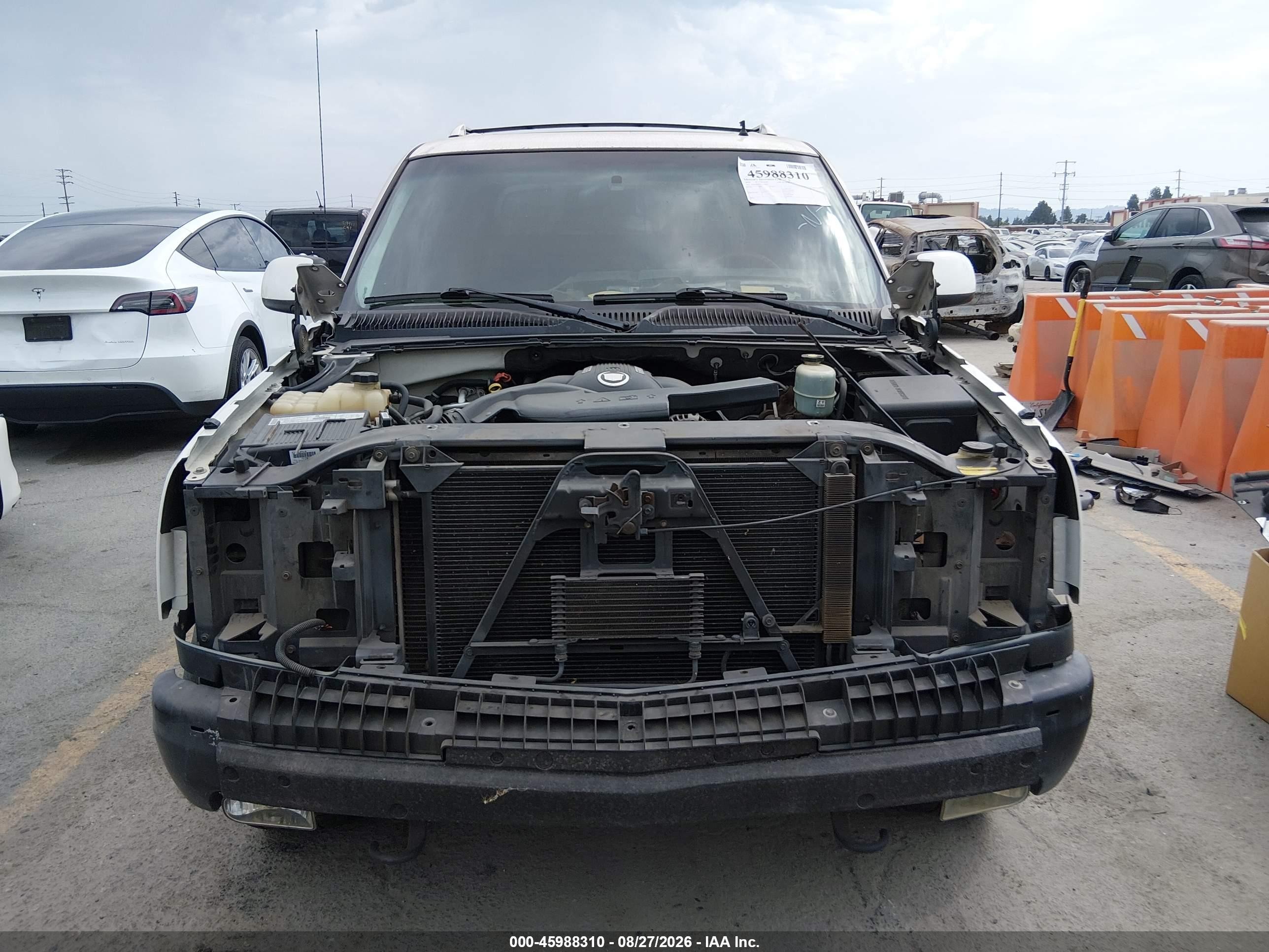 2002 Cadillac Escalade Ext Standard Cream vin: 3GYEK63N82G229237
