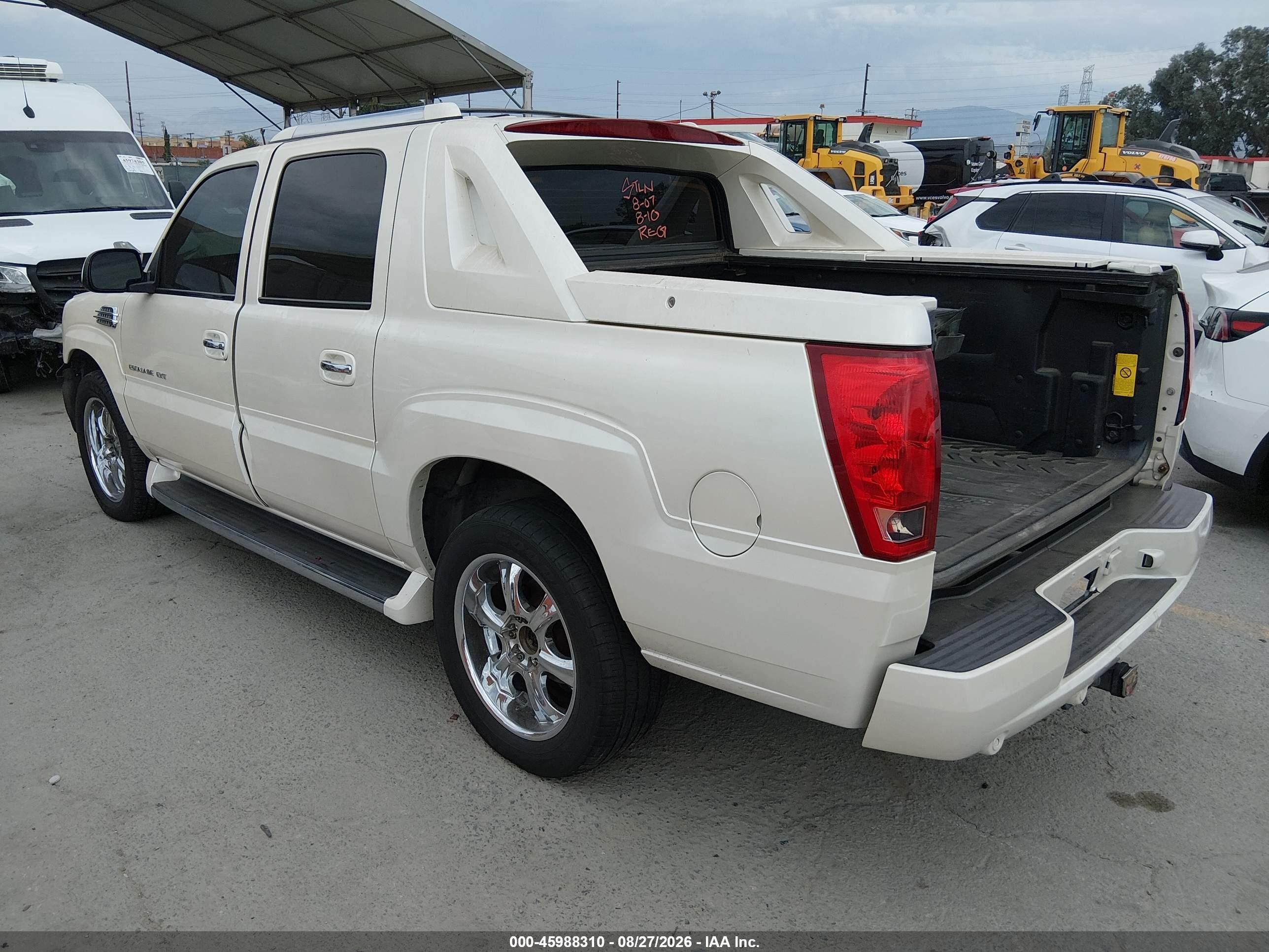 2002 Cadillac Escalade Ext Standard Cream vin: 3GYEK63N82G229237