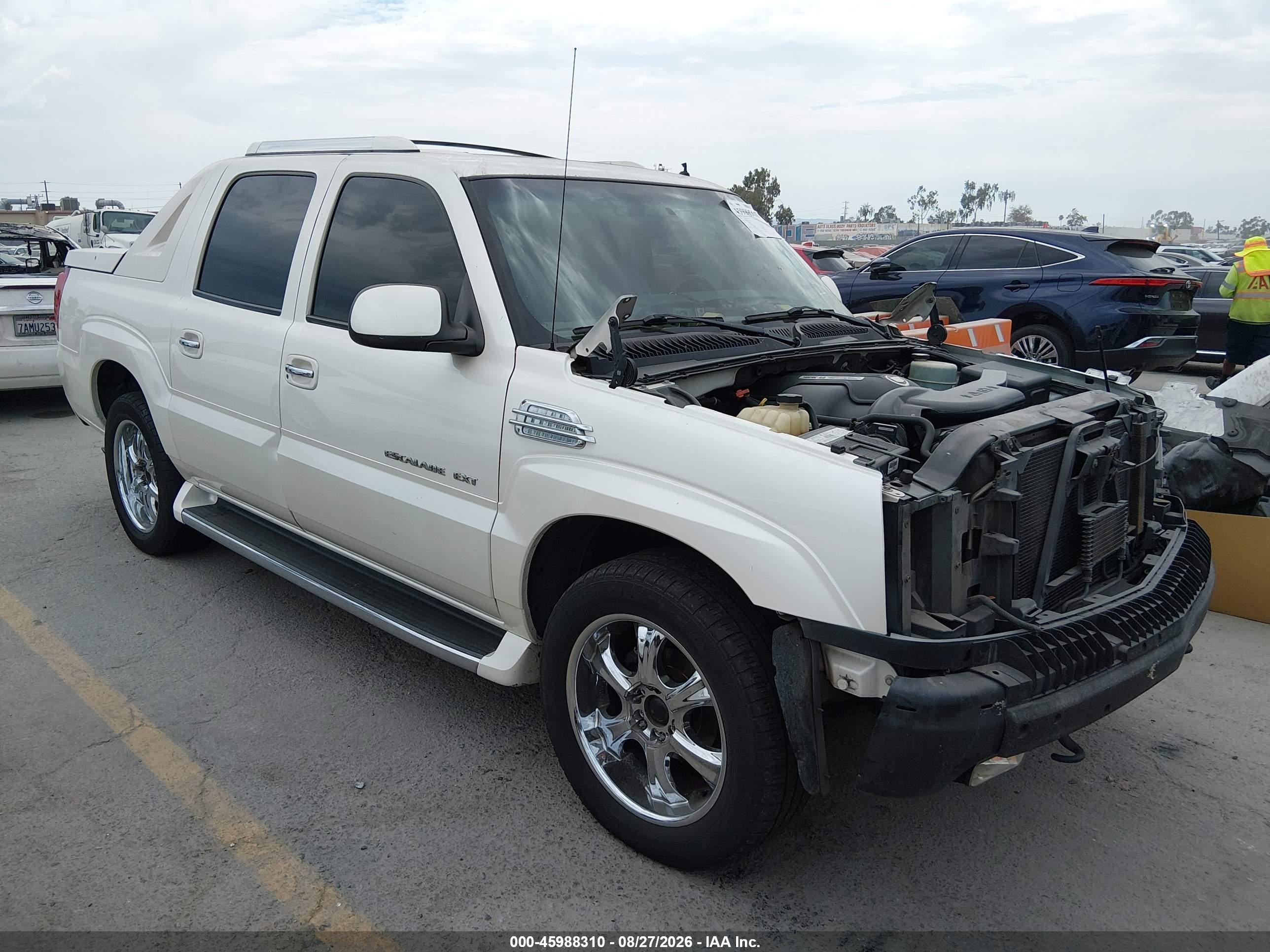 2002 Cadillac Escalade Ext Standard Cream vin: 3GYEK63N82G229237