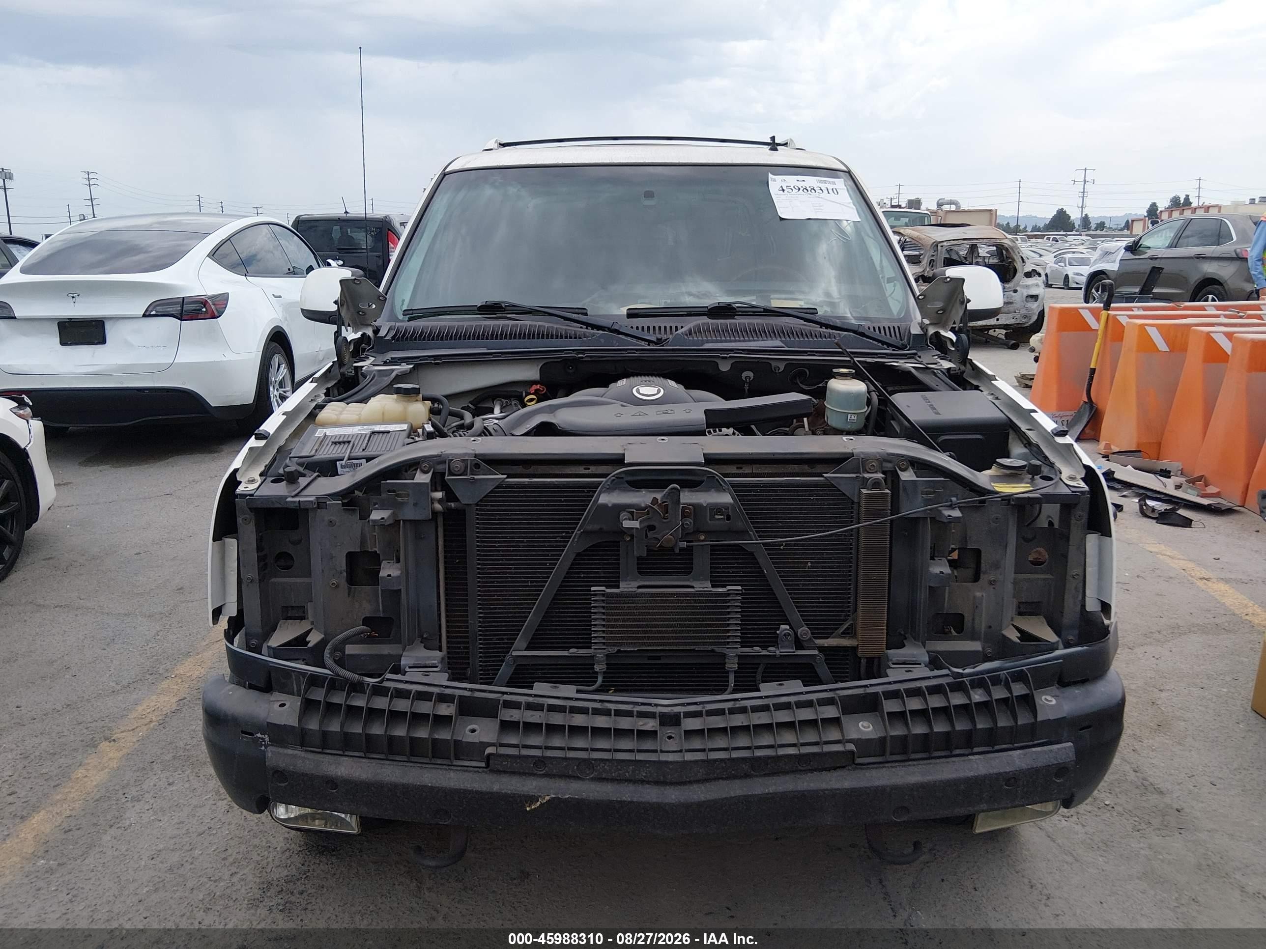 2002 Cadillac Escalade Ext Standard Cream vin: 3GYEK63N82G229237