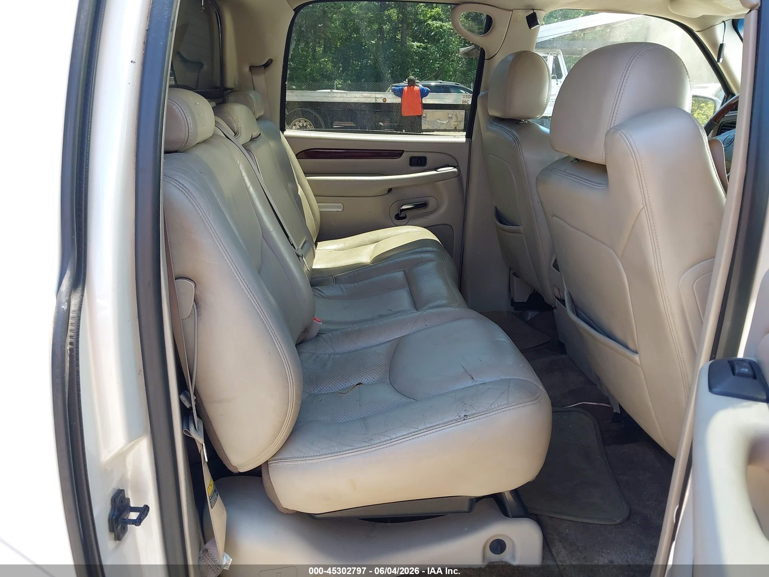 2003 Cadillac Escalade Ext Standard White vin: 3GYEK63N83G123713