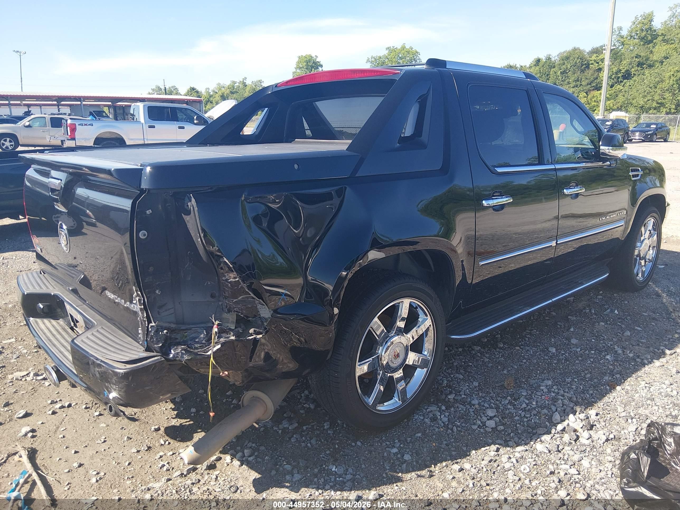 2009 Cadillac Escalade Ext Standard Black vin: 3GYFK12299G213976