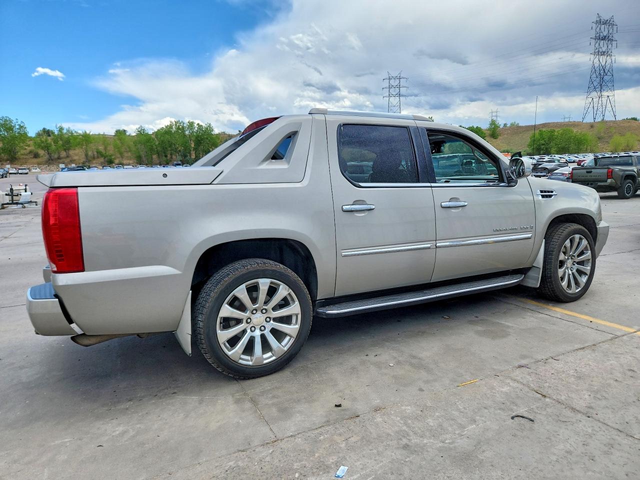 2009 Cadillac Escalade Ext Luxury Silver vin: 3GYFK22269G213696
