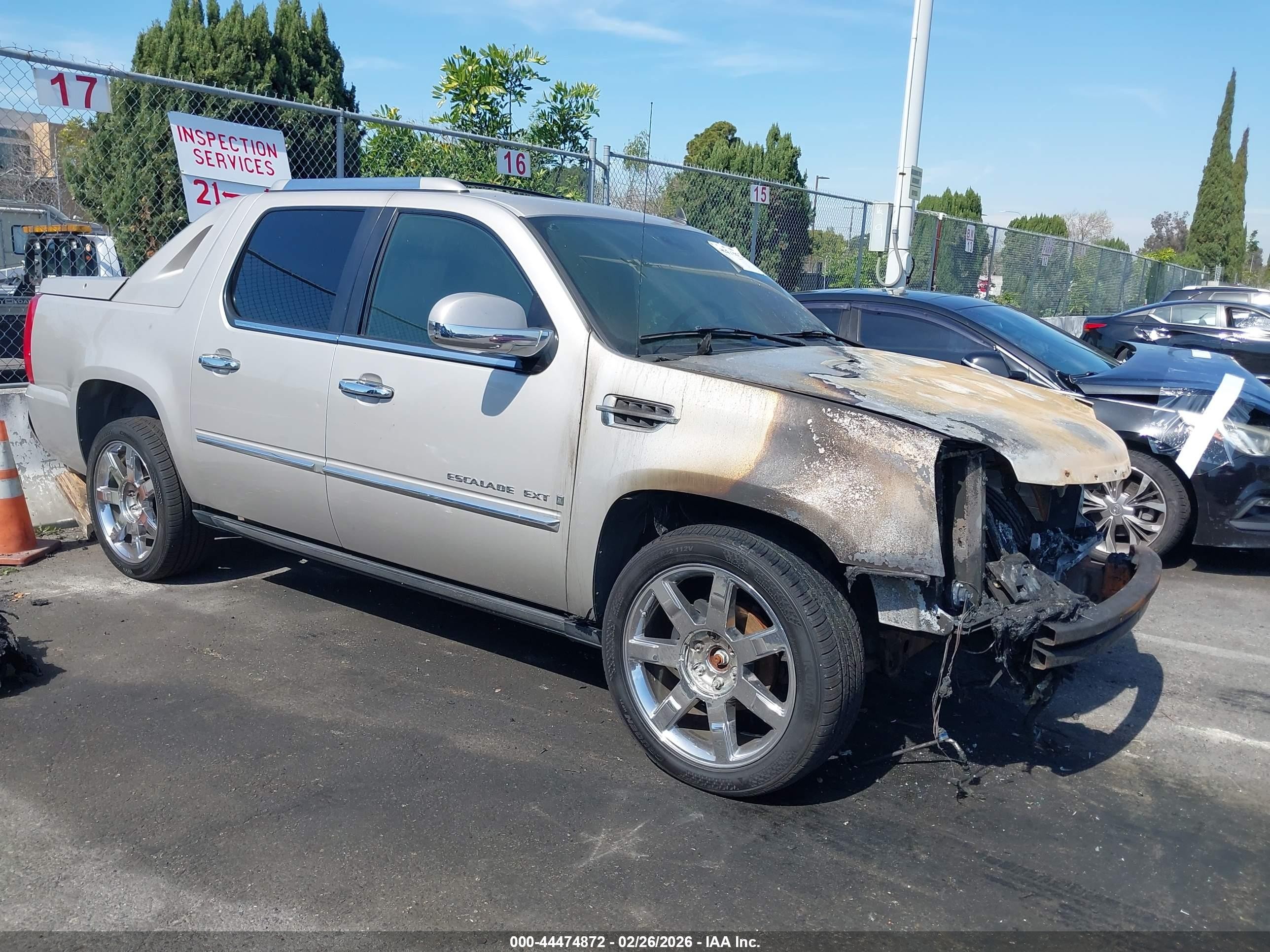 2007 Cadillac Escalade Ext Standard Gold vin: 3GYFK62807G217753