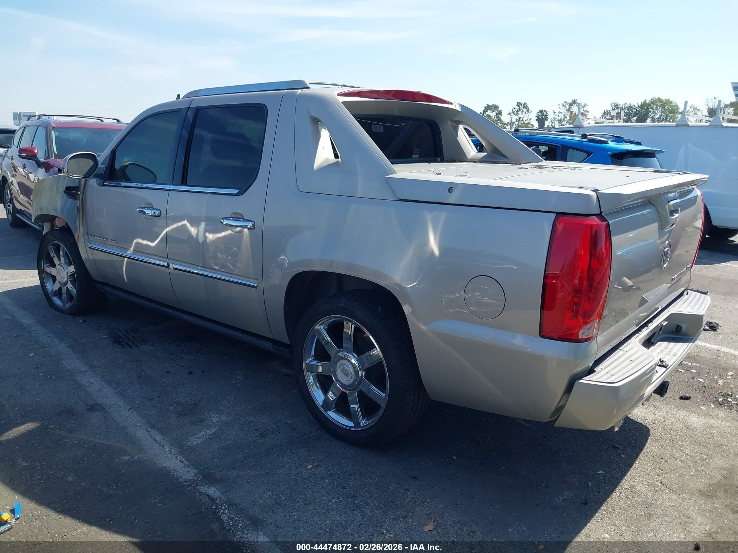 2007 Cadillac Escalade Ext Standard Gold vin: 3GYFK62807G217753