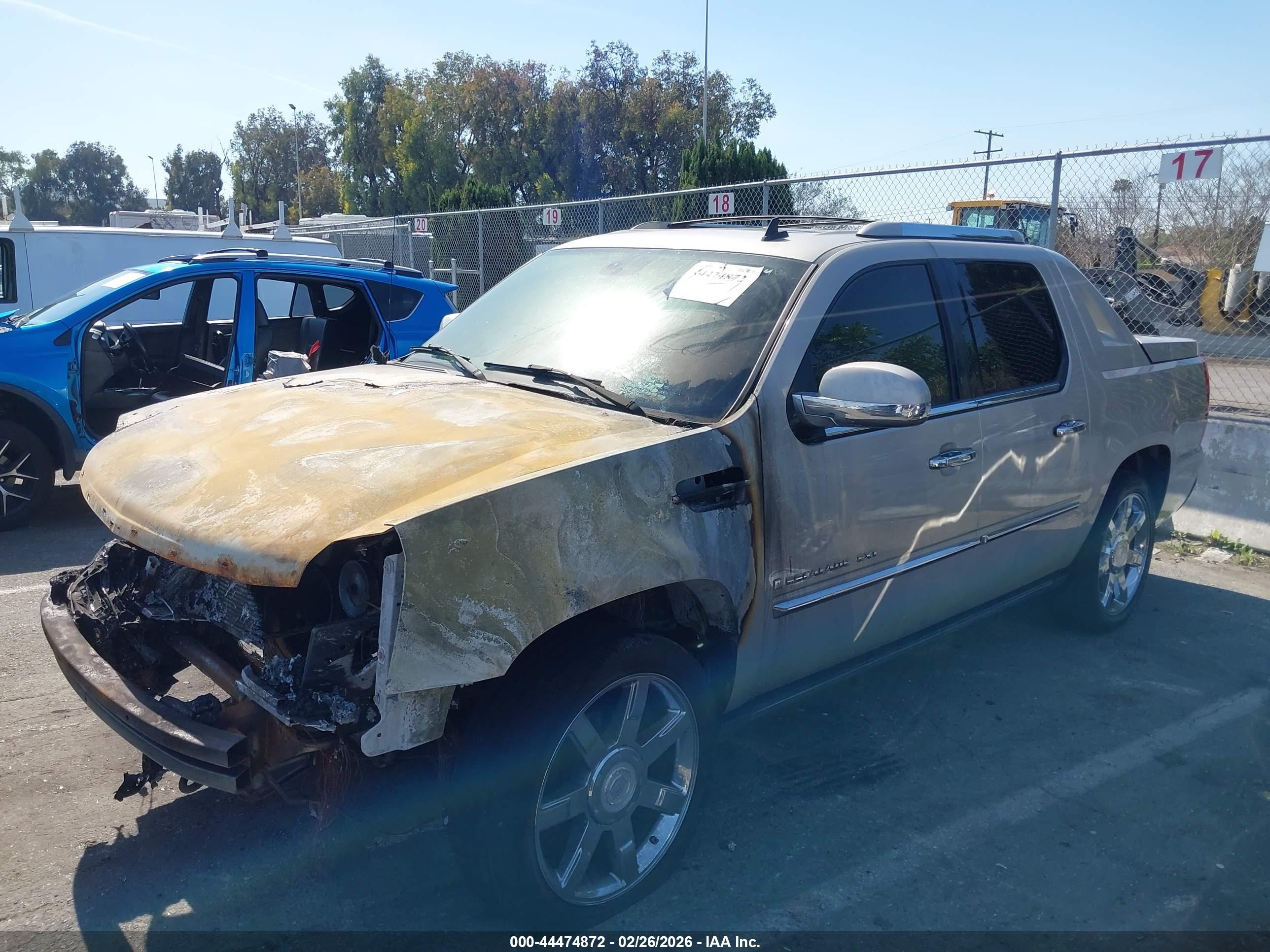 2007 Cadillac Escalade Ext Standard Gold vin: 3GYFK62807G217753