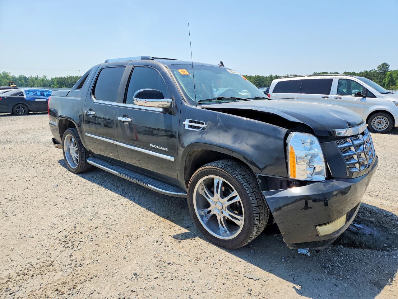 2008 Cadillac Escalade Ext Black vin: 3GYFK62808G157135