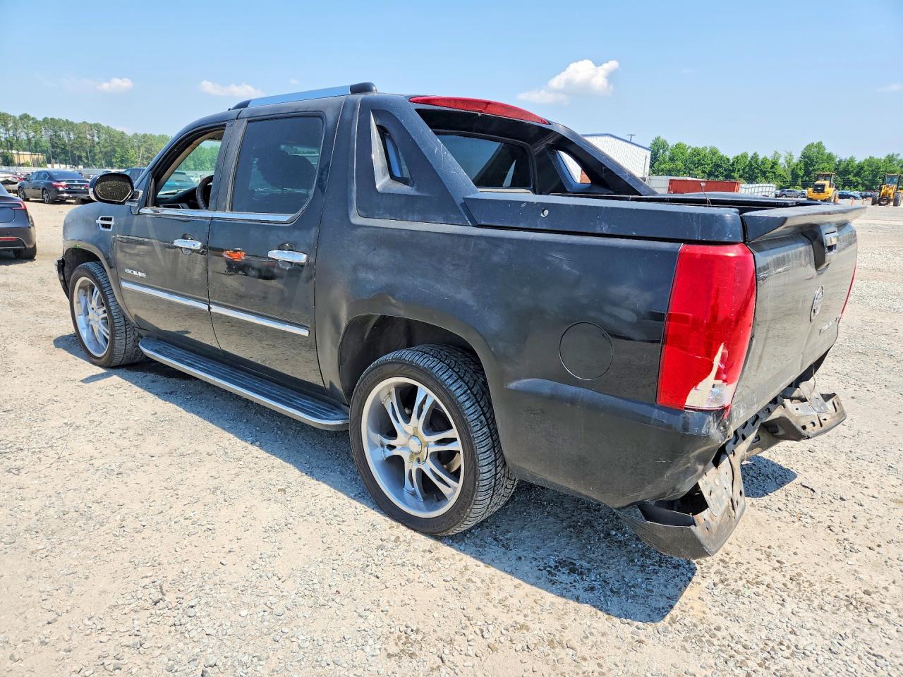 2008 Cadillac Escalade Ext Black vin: 3GYFK62808G157135