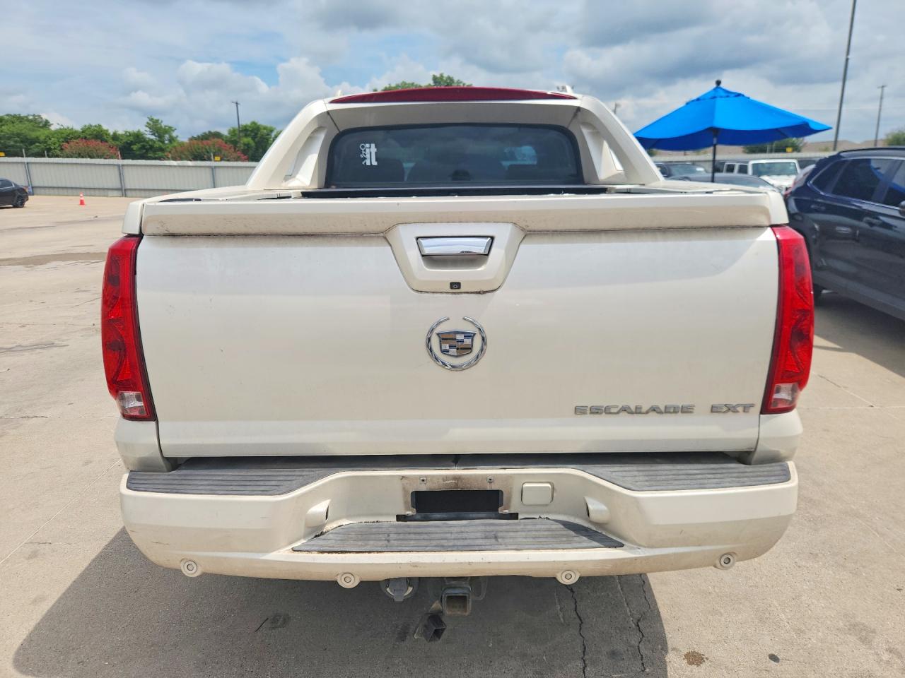 2008 Cadillac Escalade Ext White vin: 3GYFK62828G121771
