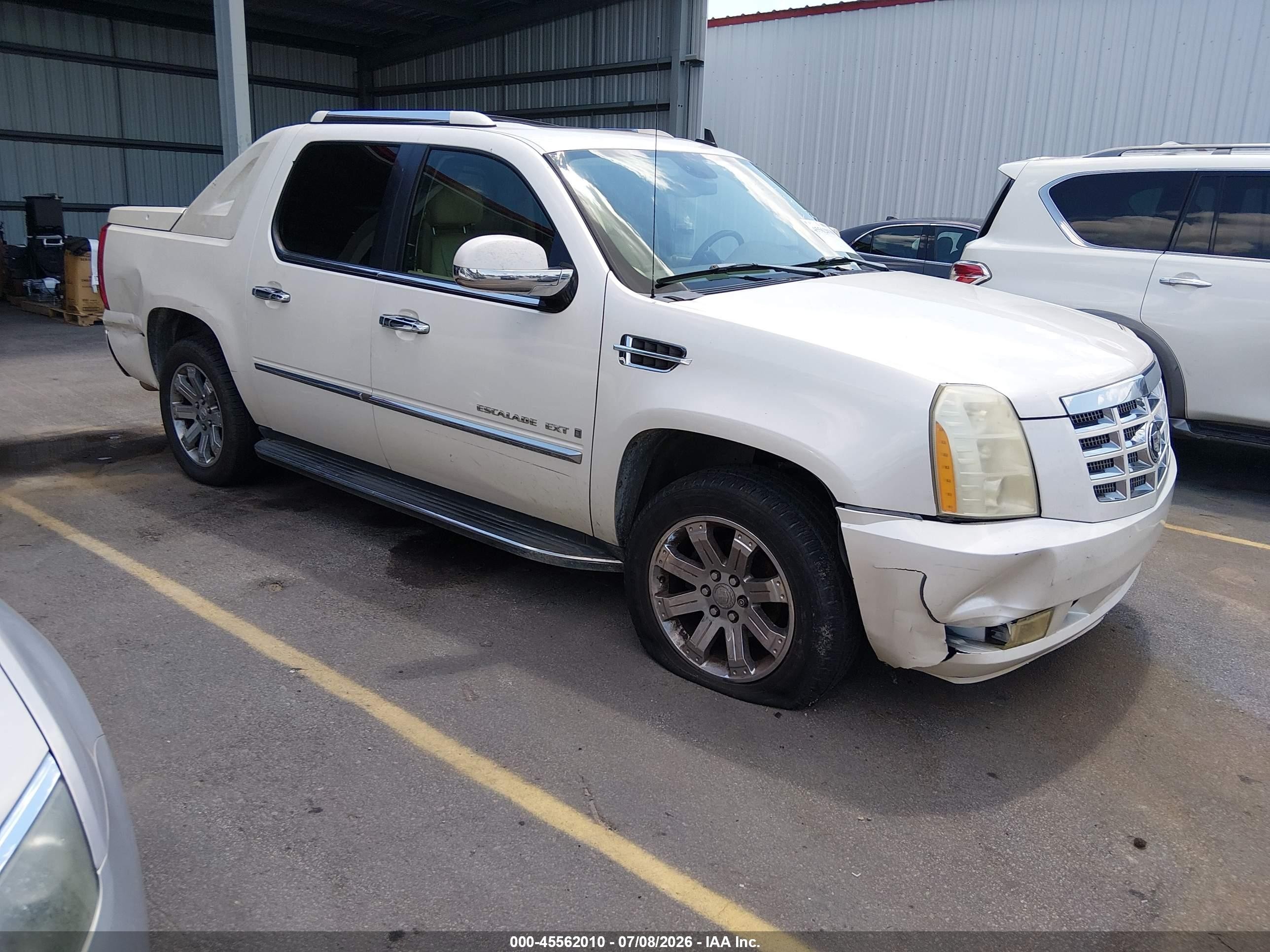 2007 Cadillac Escalade Ext   Бежевый vin: 3GYFK62847G227024