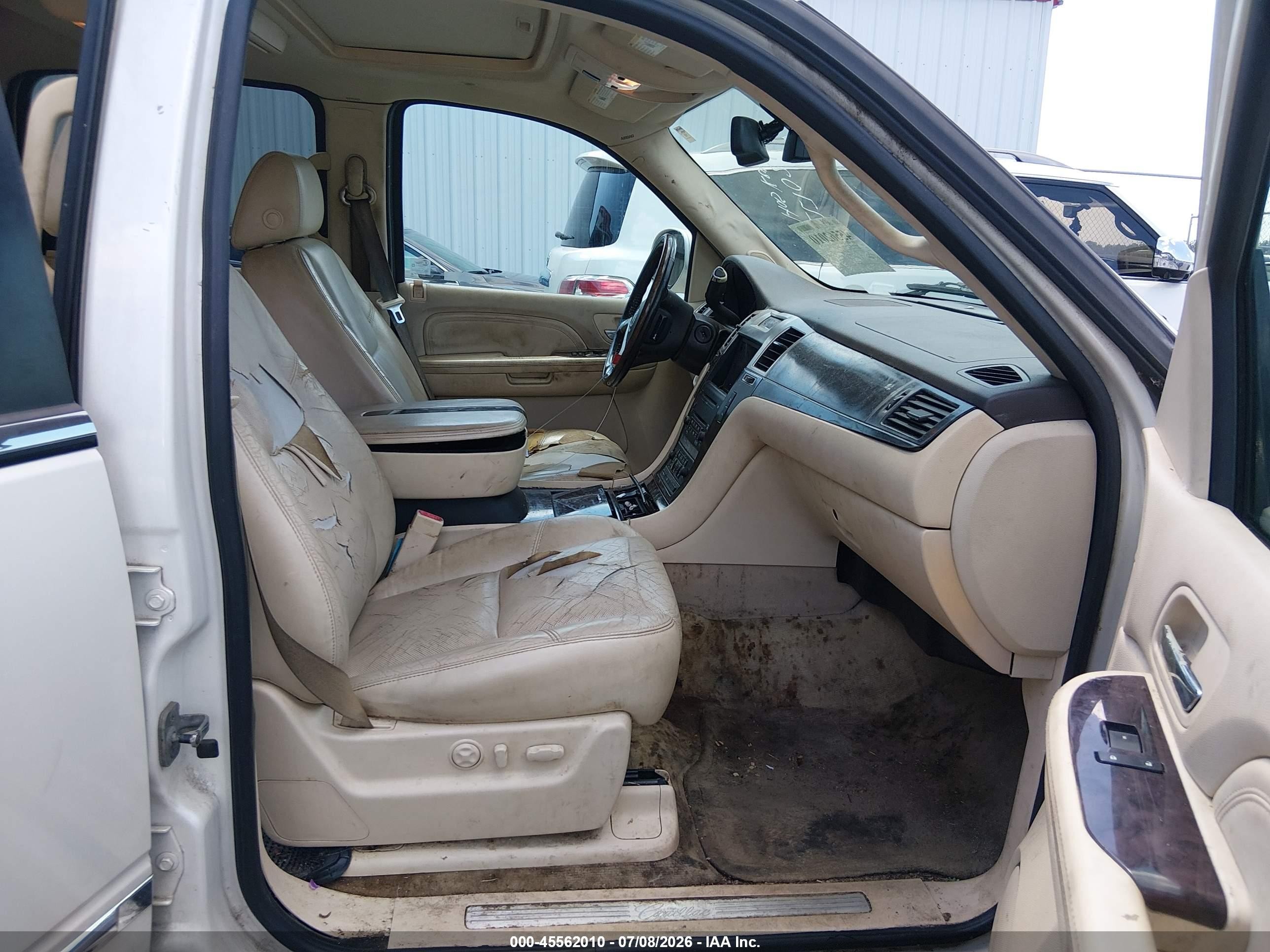 2007 Cadillac Escalade Ext   Бежевый vin: 3GYFK62847G227024