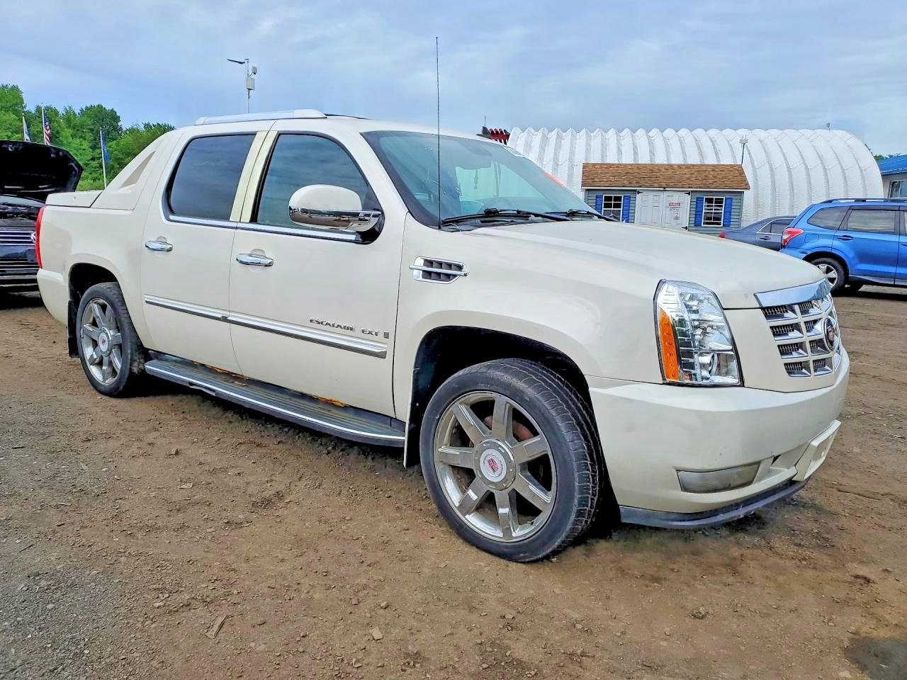 2007 Cadillac Escalade Esv Sport White vin: 3GYFK62857G298717