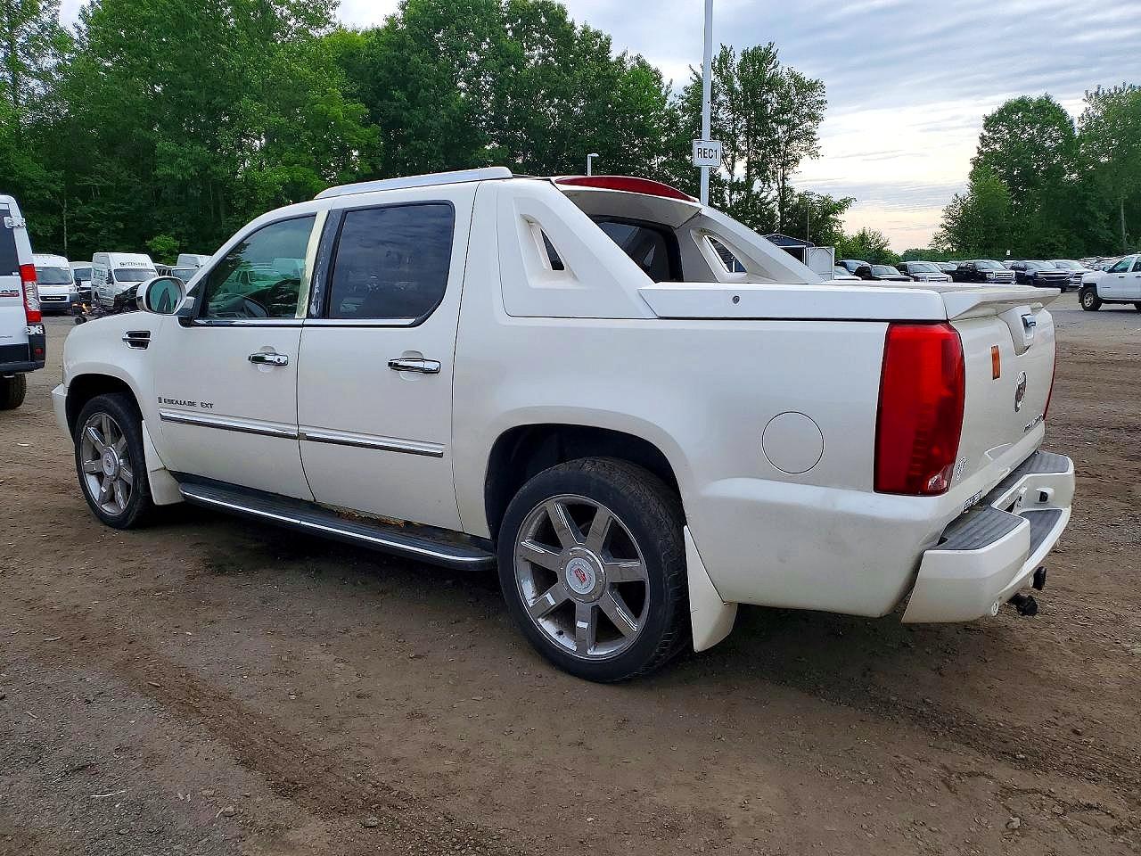 2007 Cadillac Escalade Esv Sport White vin: 3GYFK62857G298717