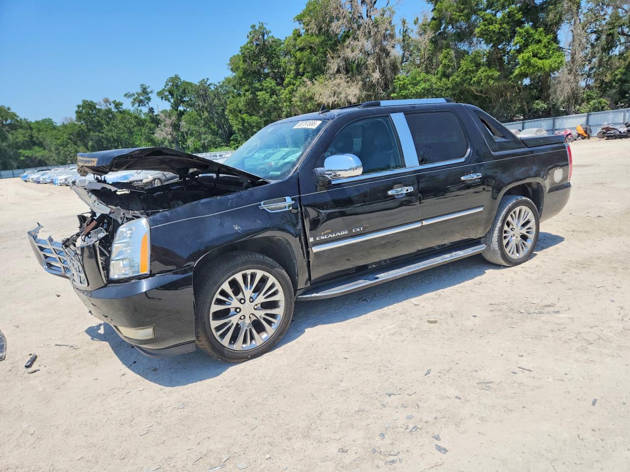 2008 Cadillac Escalade Ext Black vin: 3GYFK62858G200612