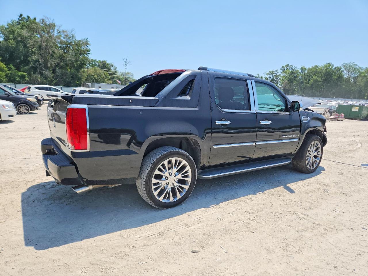 2008 Cadillac Escalade Ext Black vin: 3GYFK62858G200612