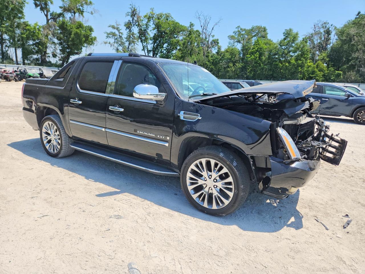 2008 Cadillac Escalade Ext Black vin: 3GYFK62858G200612